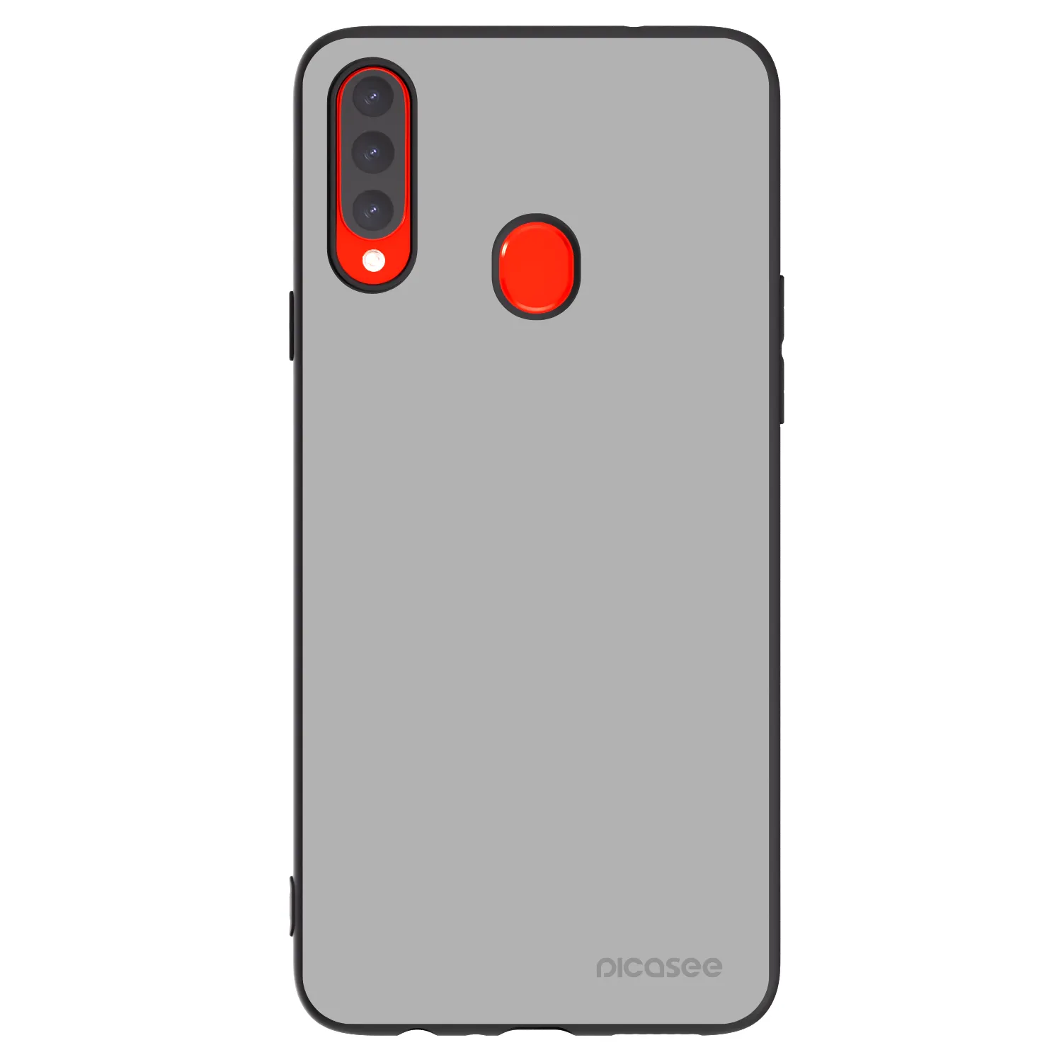 Picasee silikonski črni ovitek za Samsung Galaxy A20s - Stone