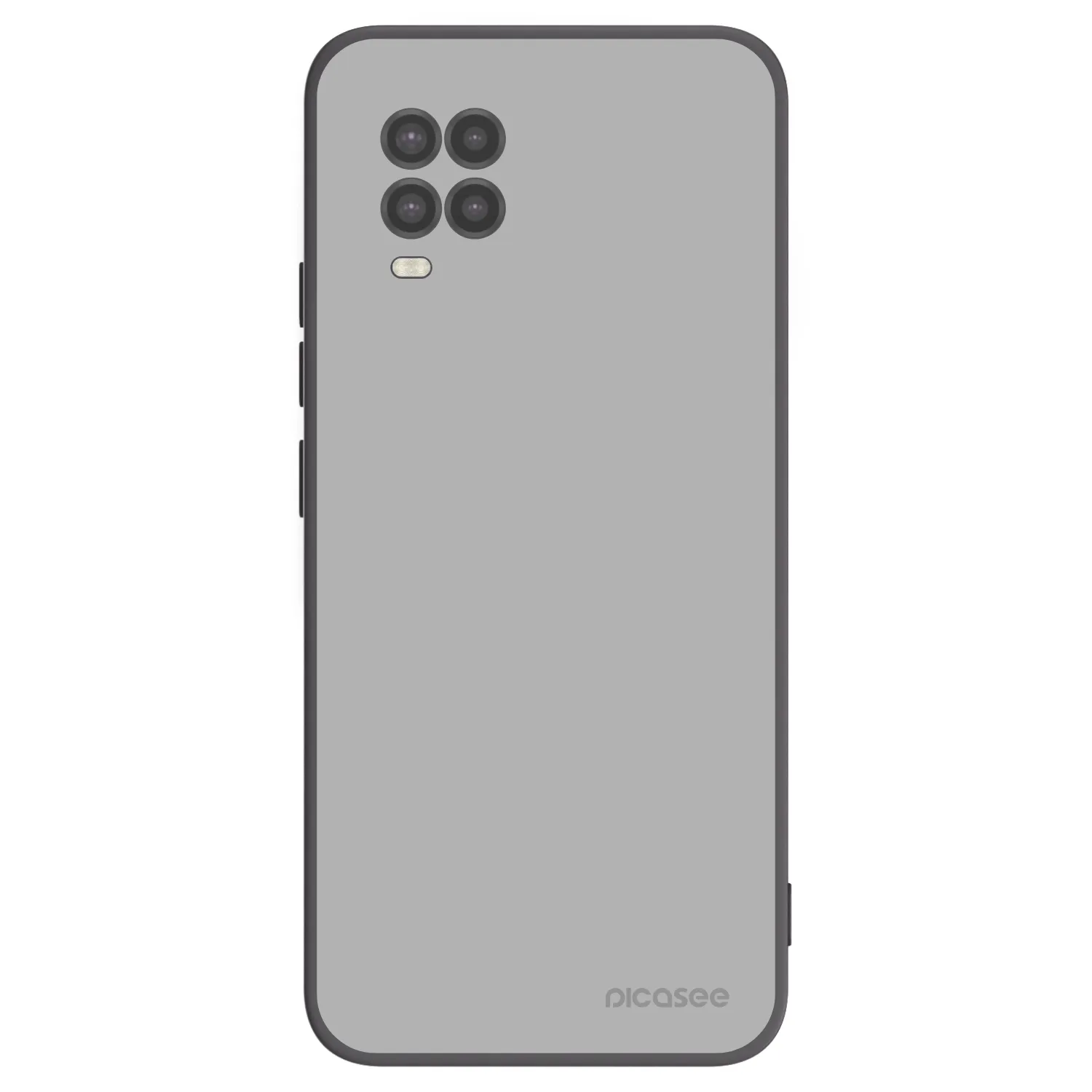Picasee silikonski črni ovitek za Xiaomi Mi 10 Lite - Stone