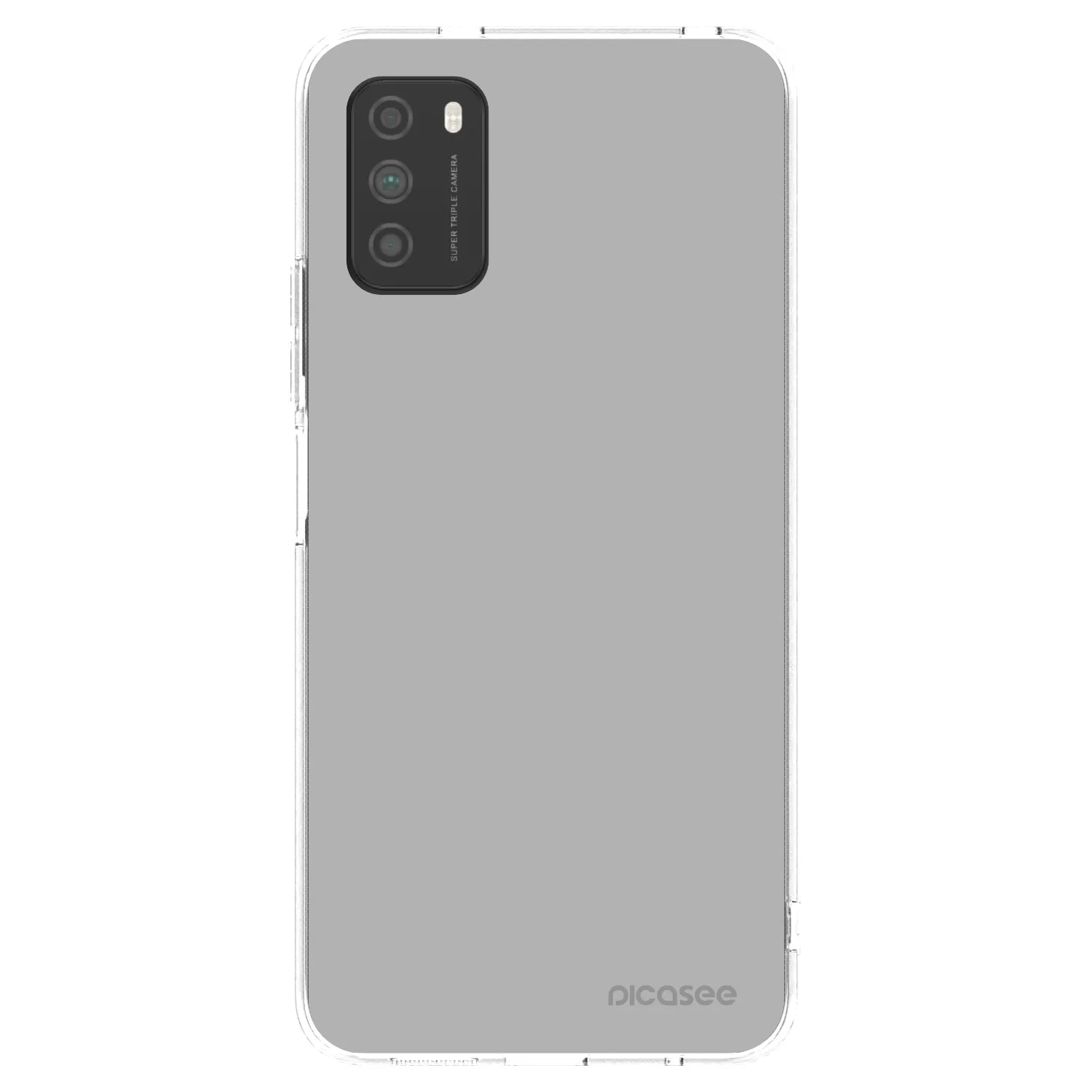 Picasee silikonski prozorni ovitek za Xiaomi Poco M3 - Stone