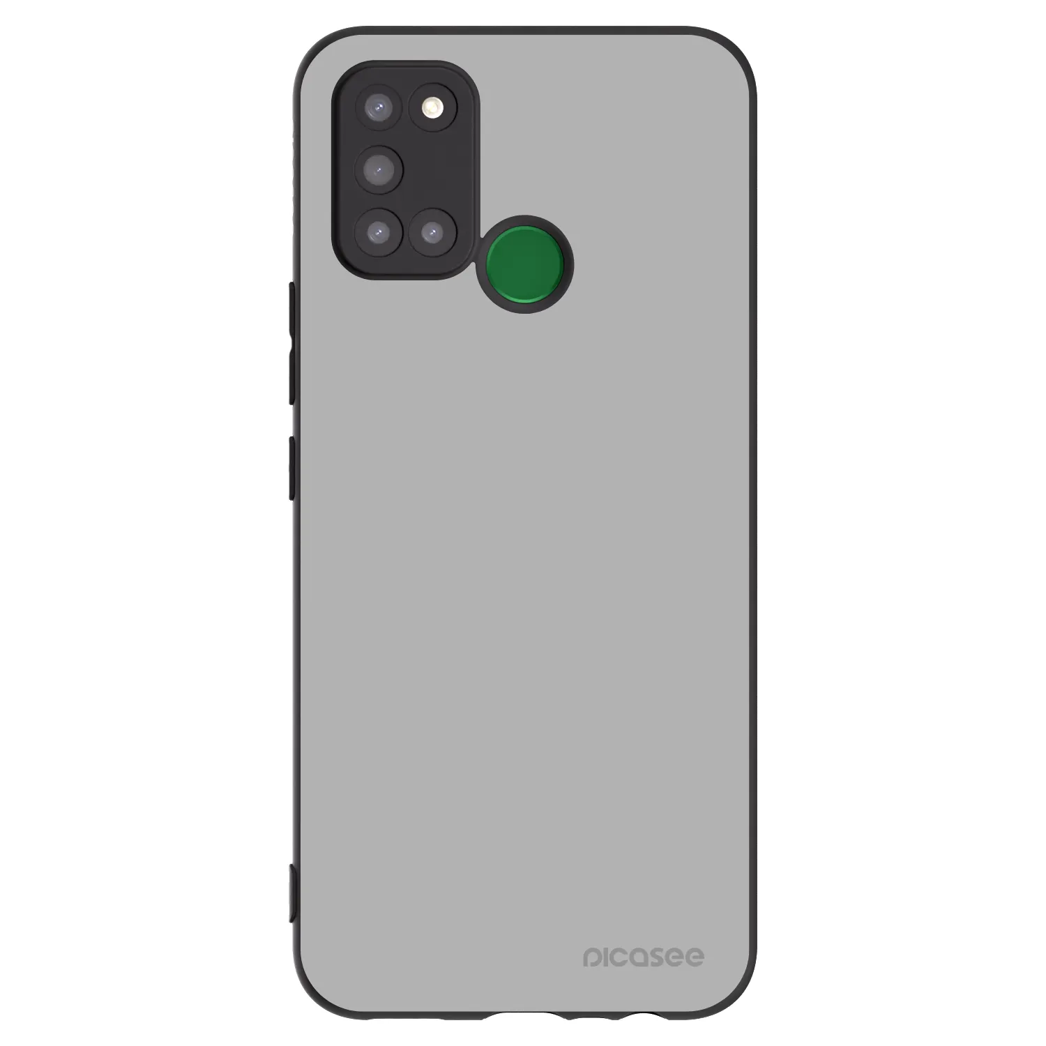 Picasee silikonski črni ovitek za Realme 7i - Stone