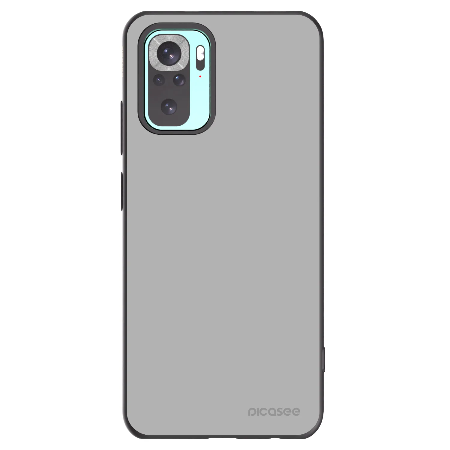 Picasee silikonski črni ovitek za Xiaomi Redmi Note 10 Pro - Stone