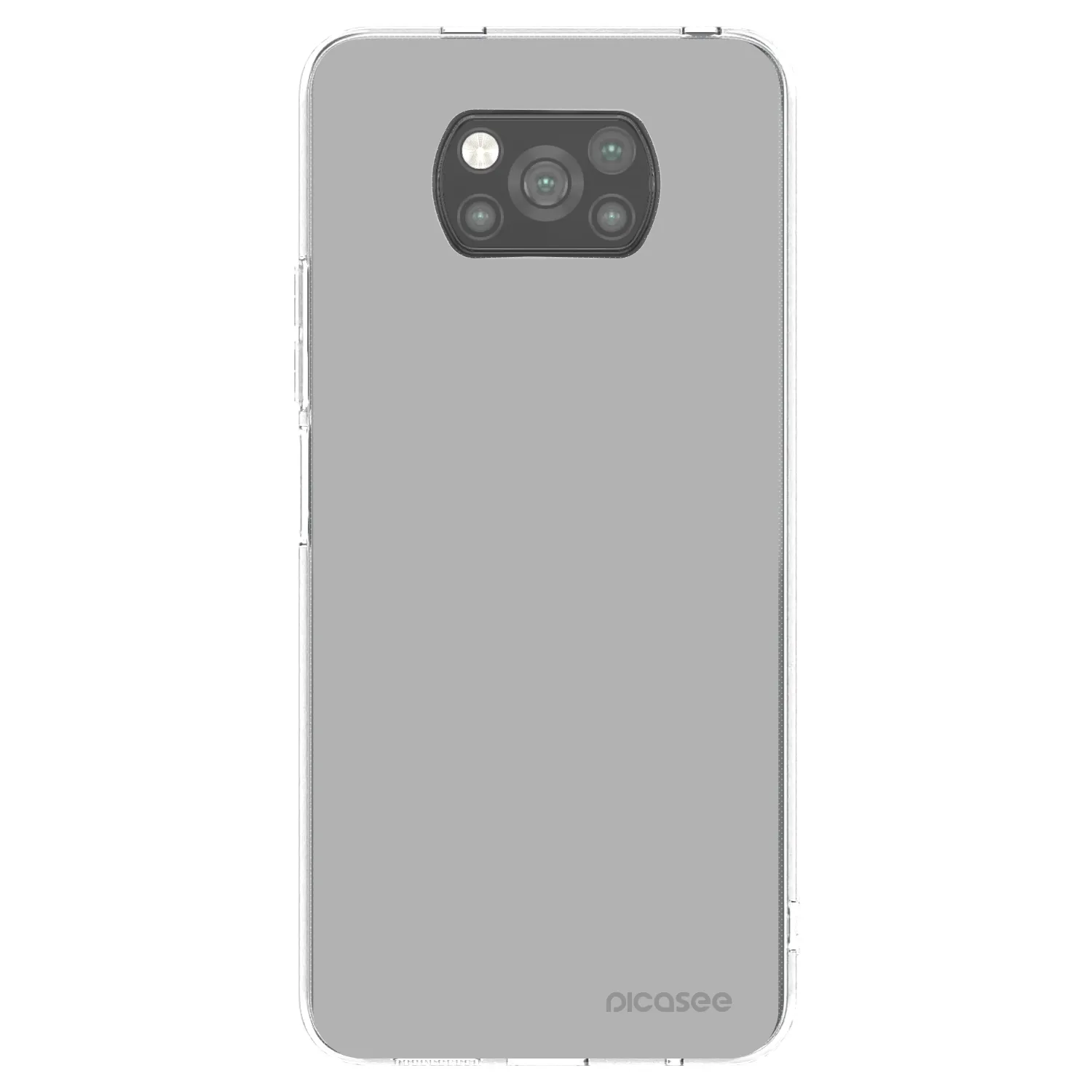 Picasee silikonski črni ovitek za Xiaomi Poco X3 Pro - Stone