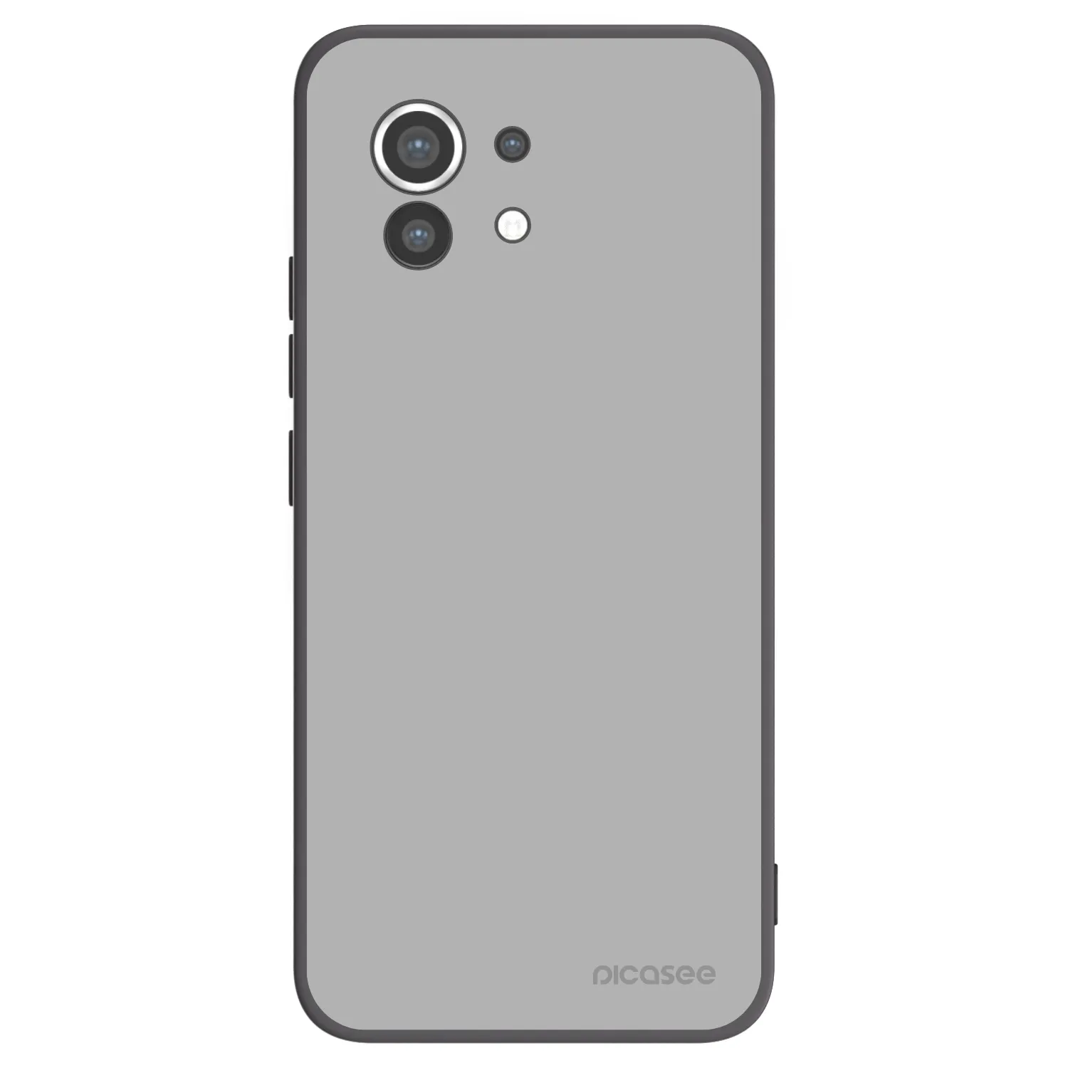 Picasee silikonski črni ovitek za Xiaomi Mi 11 - Stone