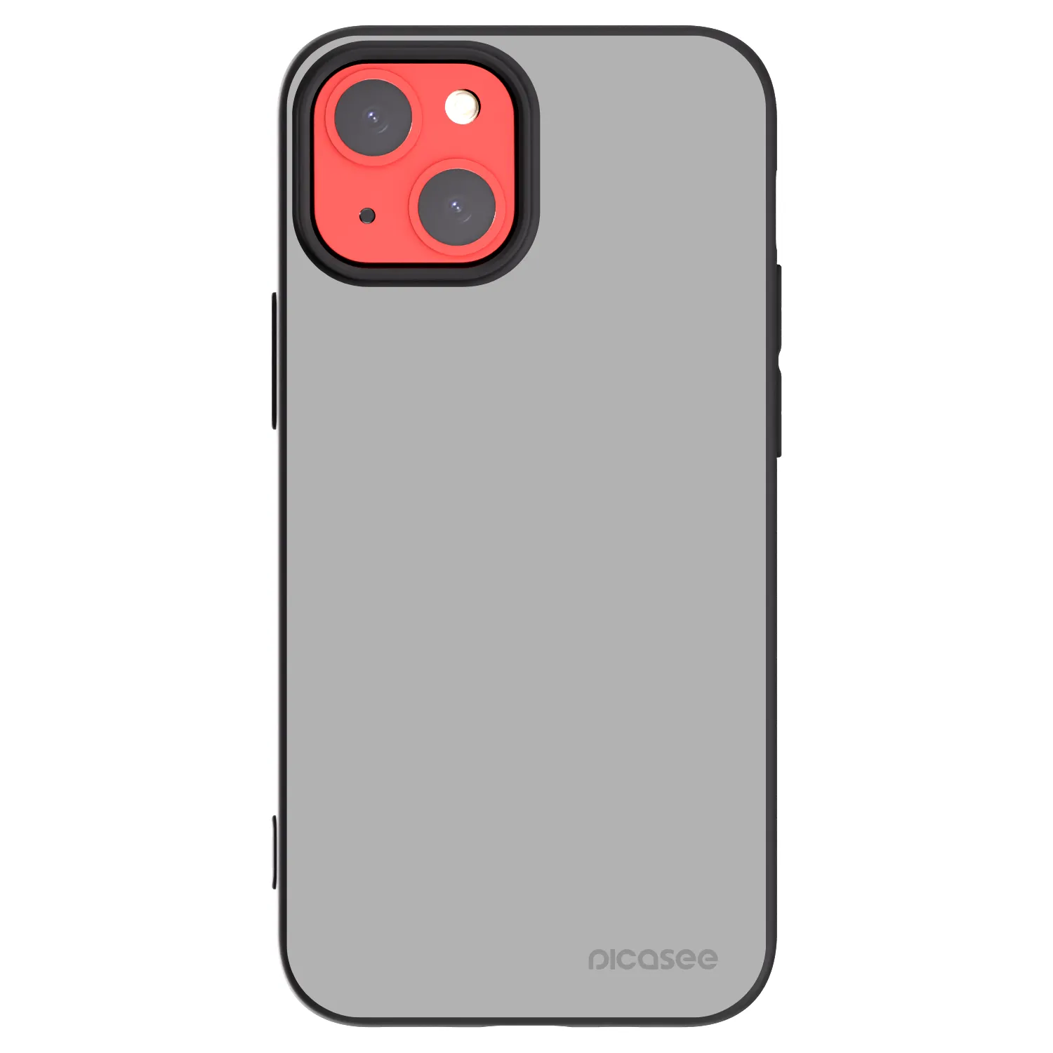 Picasee silikonski črni ovitek za Apple iPhone 13 mini - Stone