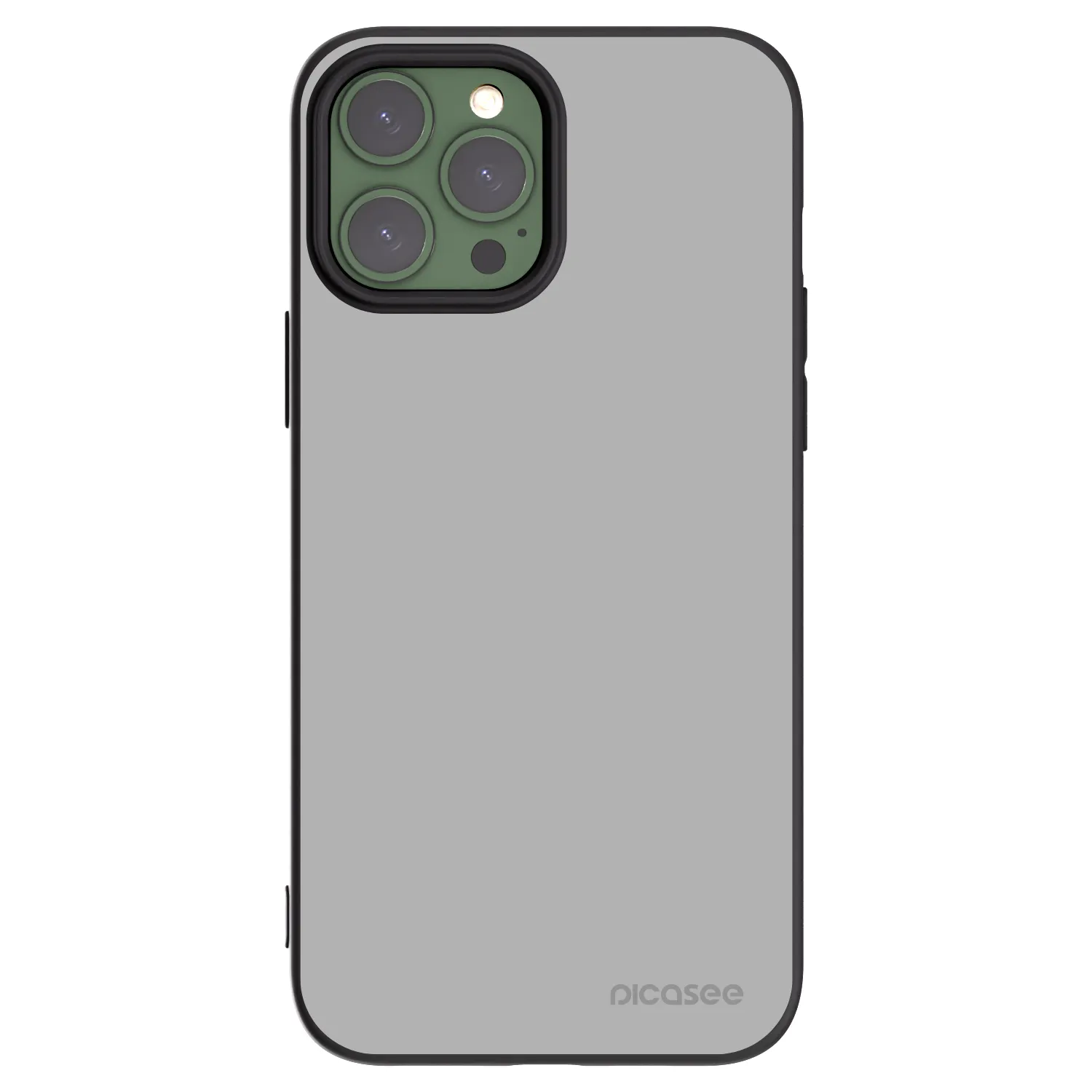 Picasee silikonski črni ovitek za Apple iPhone 13 Pro Max - Stone