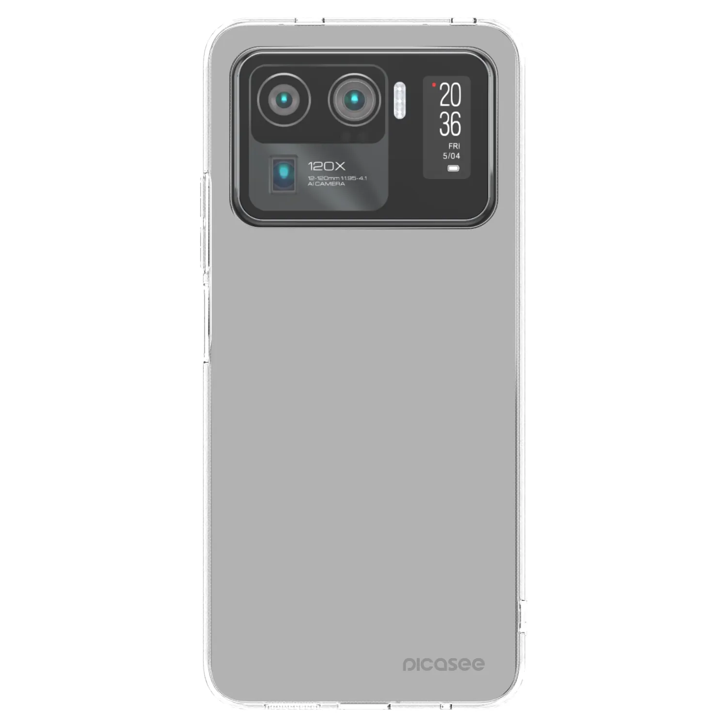 Picasee silikonski prozorni ovitek za Xiaomi Mi 11 Ultra - Stone