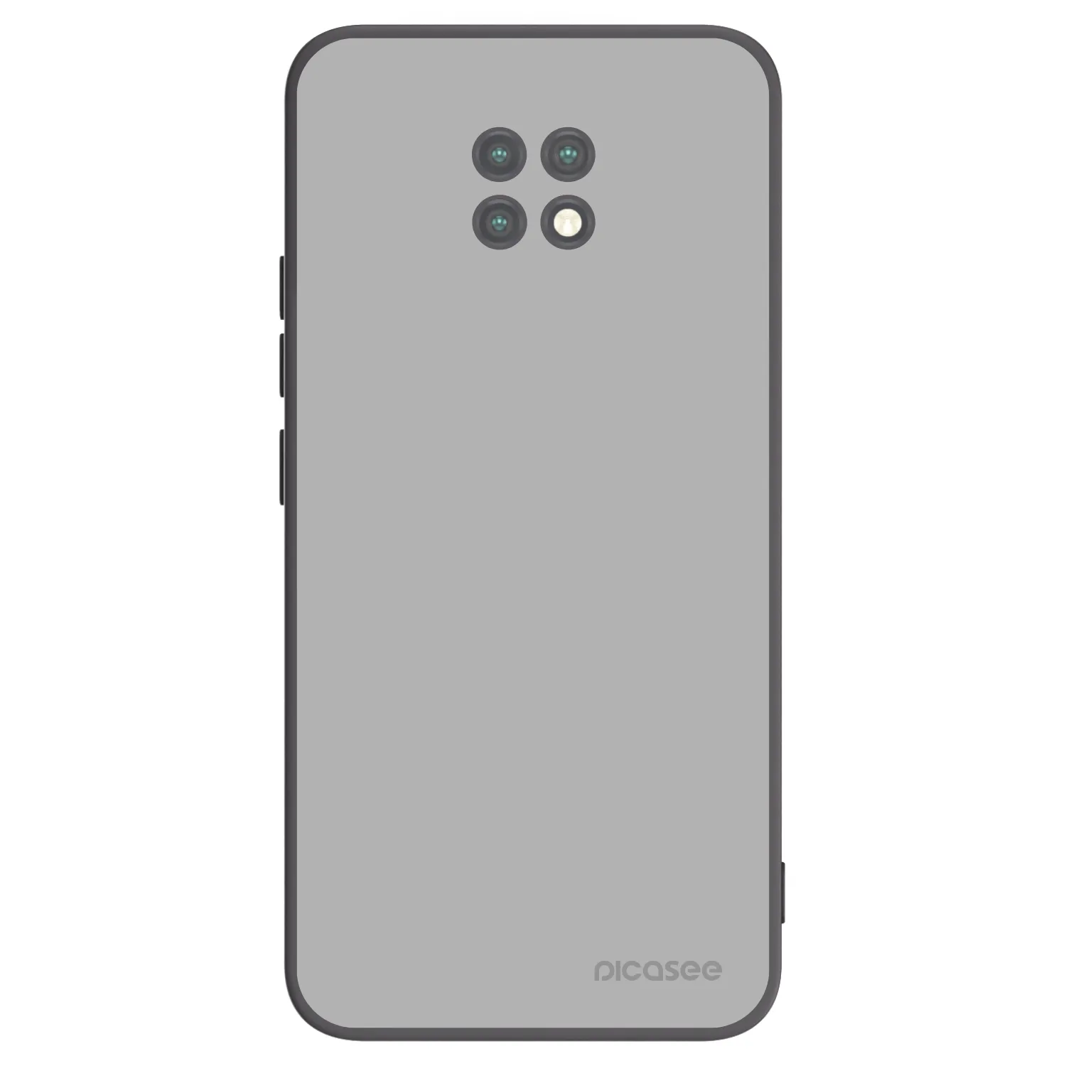 Picasee silikonski črni ovitek za Xiaomi Redmi Note 9T - Stone