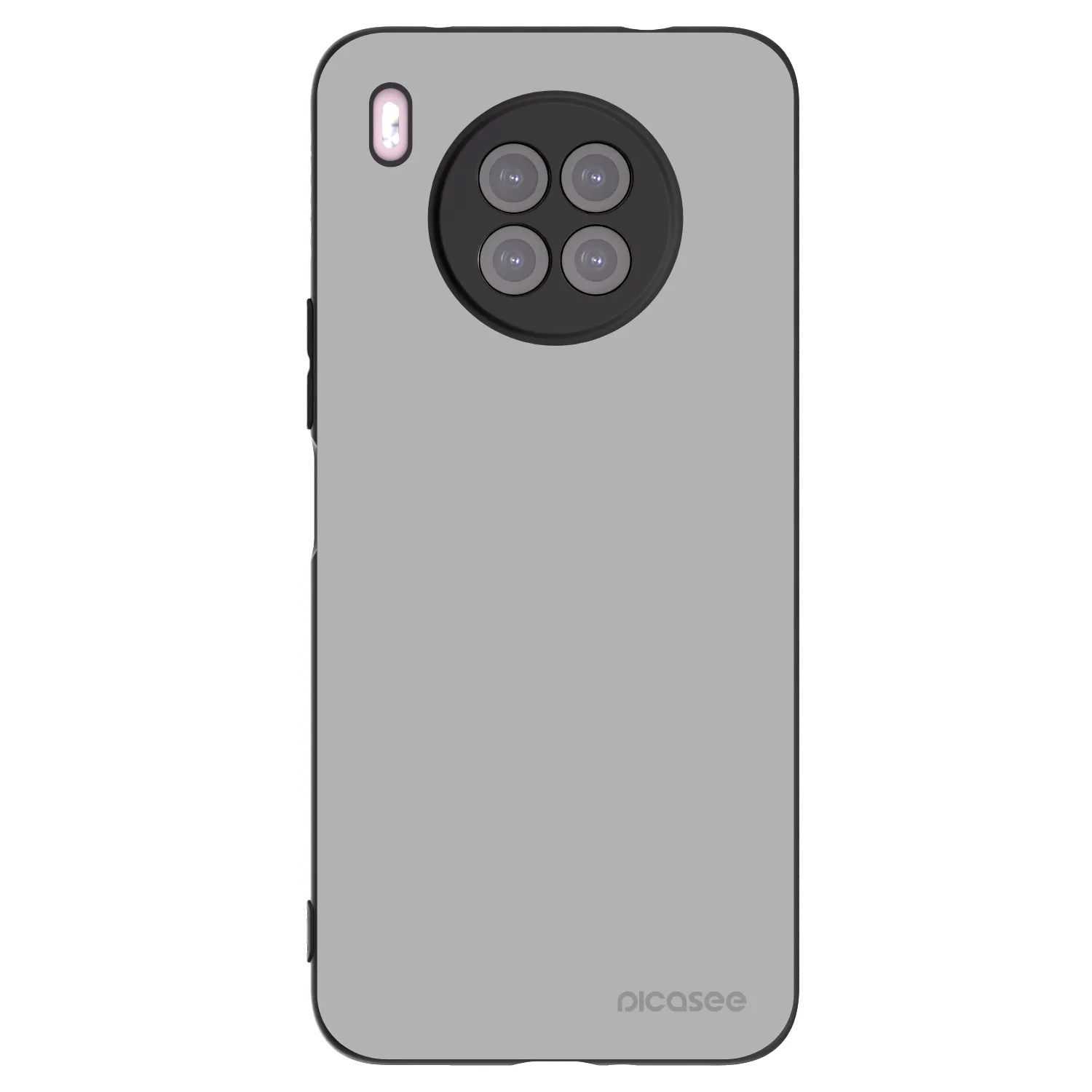 Picasee silikonski črni ovitek za Huawei Nova 8i - Stone