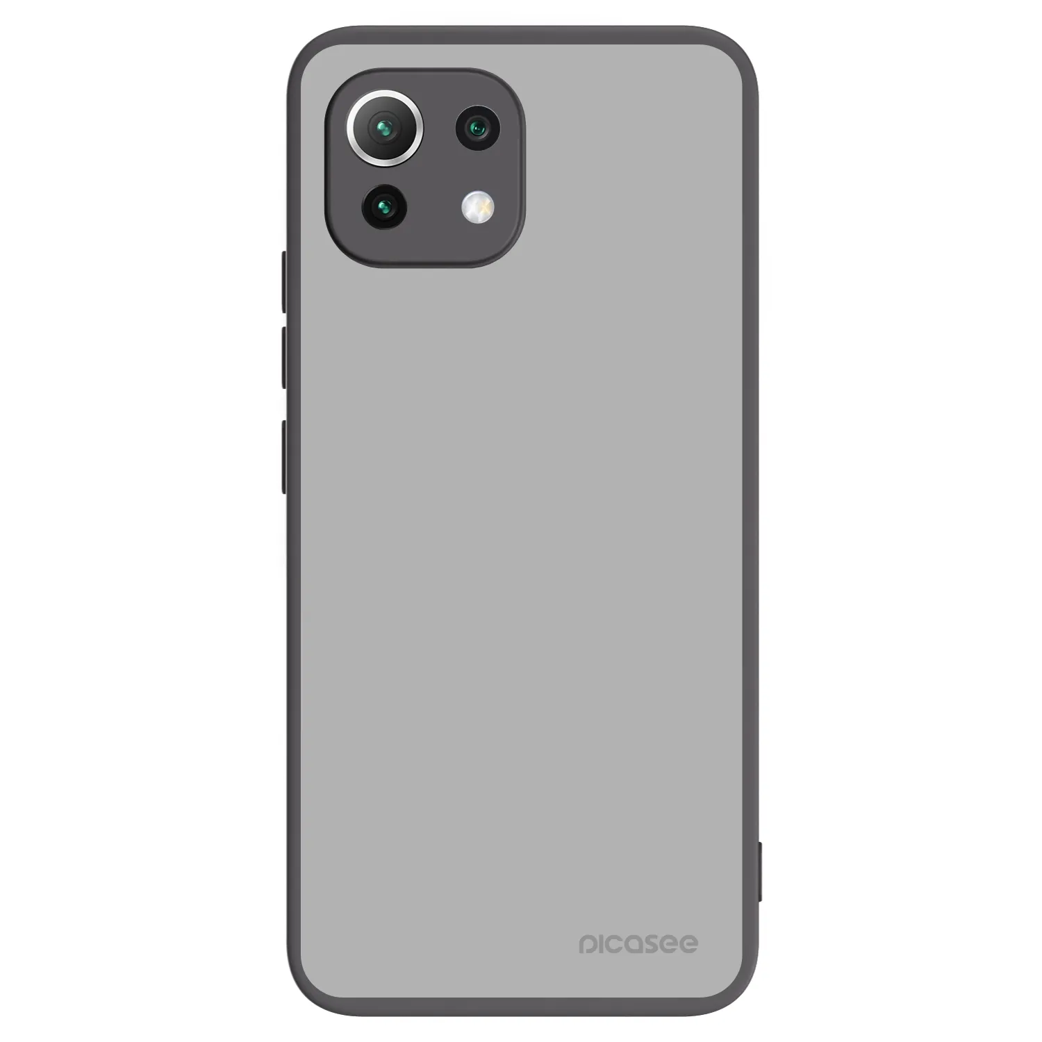 Picasee silikonski črni ovitek za Xiaomi 11 Lite 5G NE - Stone