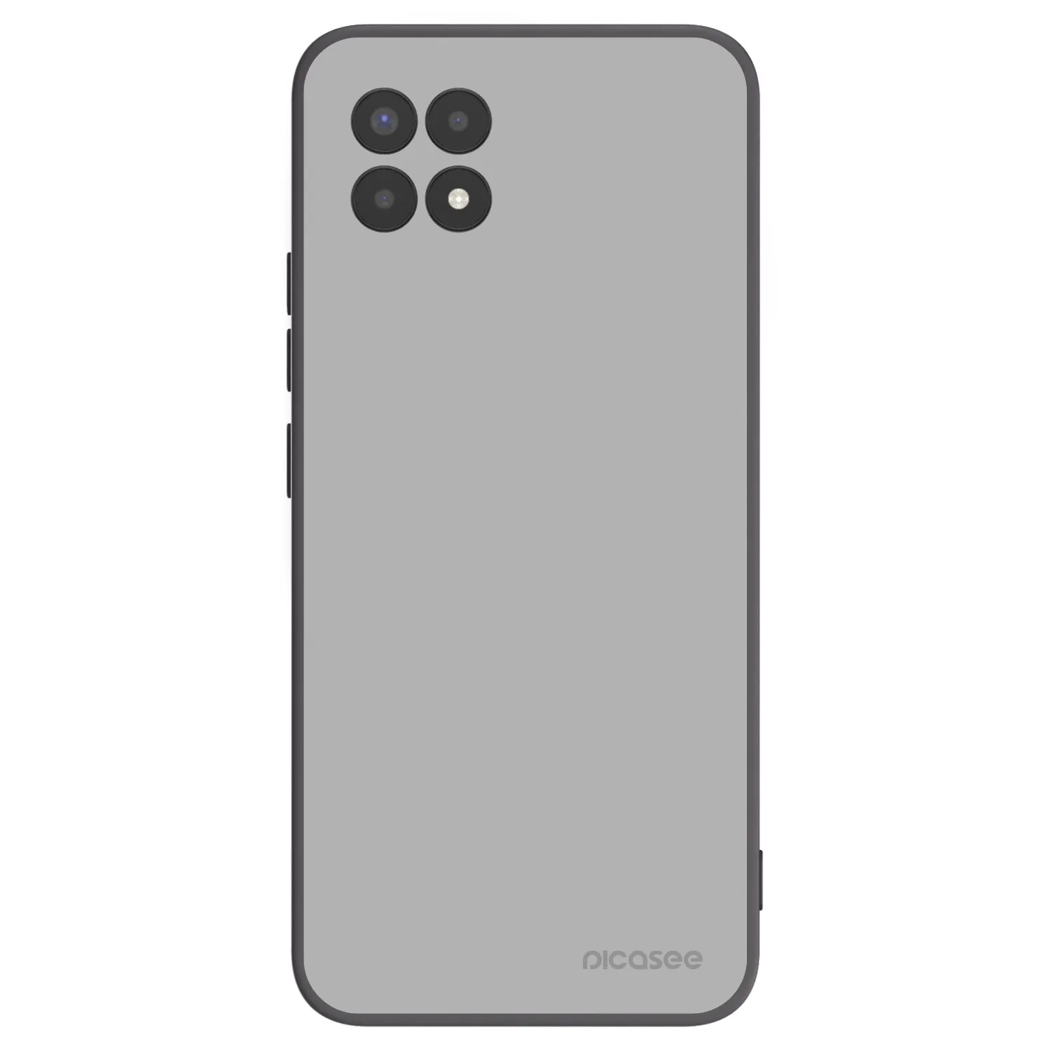 Picasee silikonski črni ovitek za Realme 8i - Stone