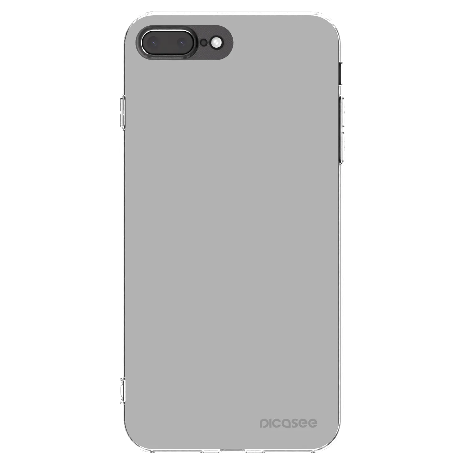 Picasee silikonski prozorni ovitek za Apple iPhone 7 Plus - Stone