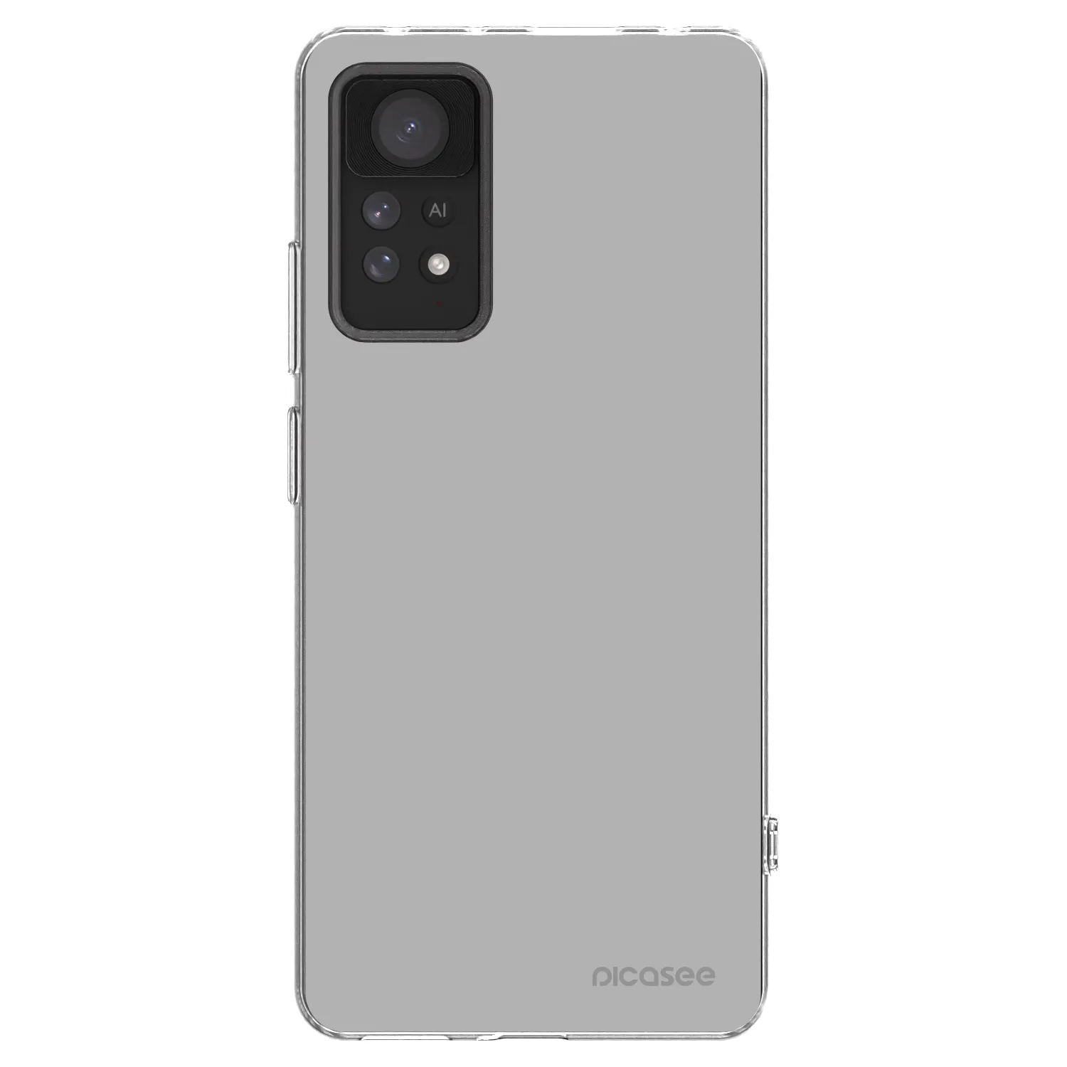 Picasee silikonski prozorni ovitek za Xiaomi Redmi Note 11 Pro - Stone