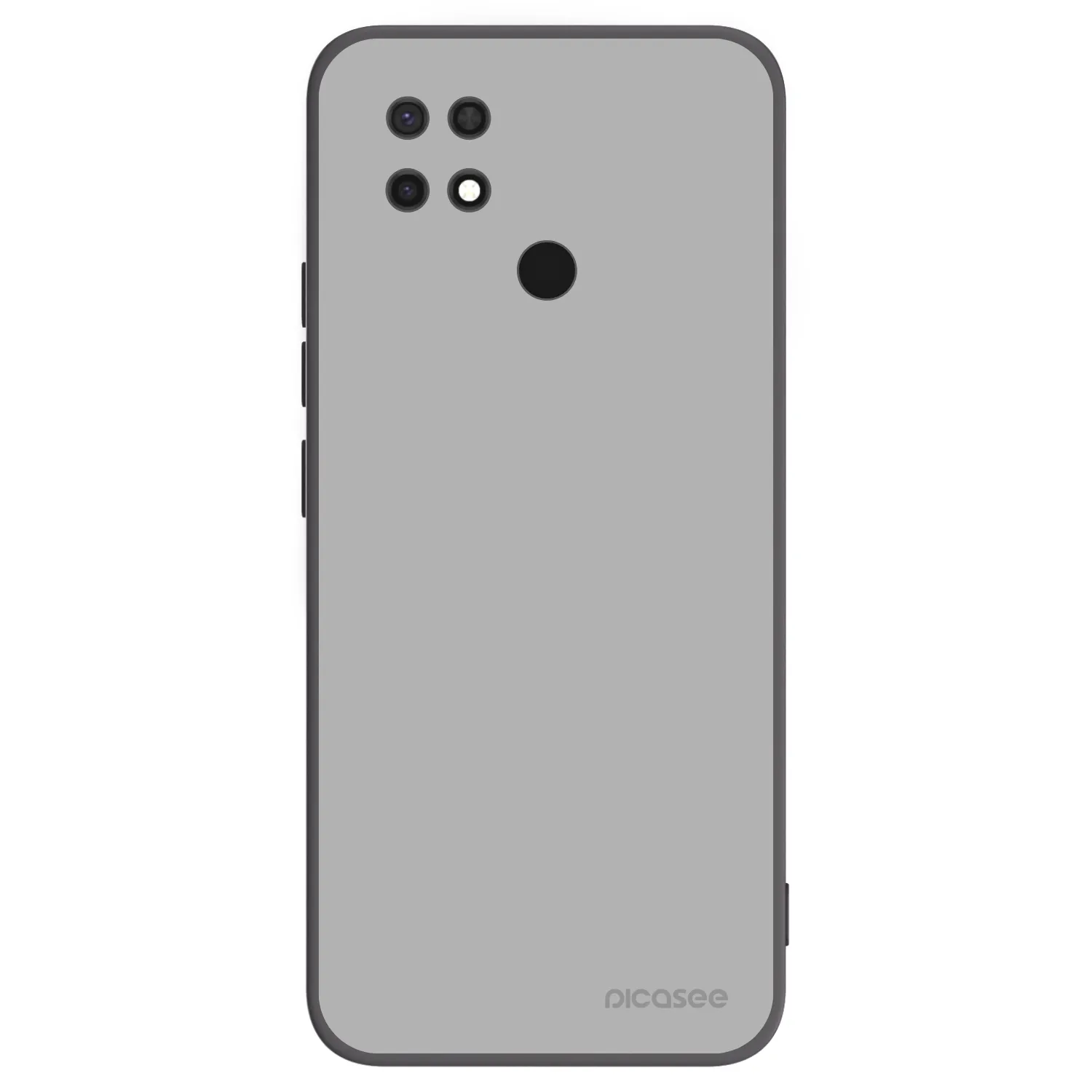 Picasee silikonski črni ovitek za Xiaomi Redmi 10C - Stone