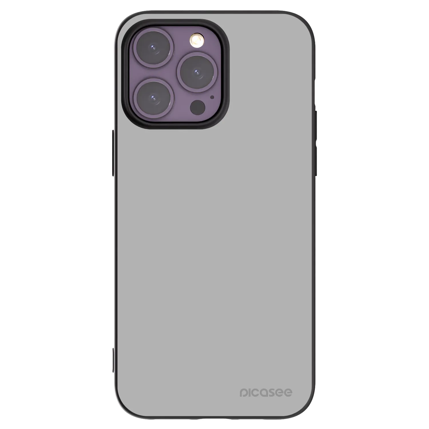 Picasee silikonski črni ovitek za Apple iPhone 14 Pro Max - Stone