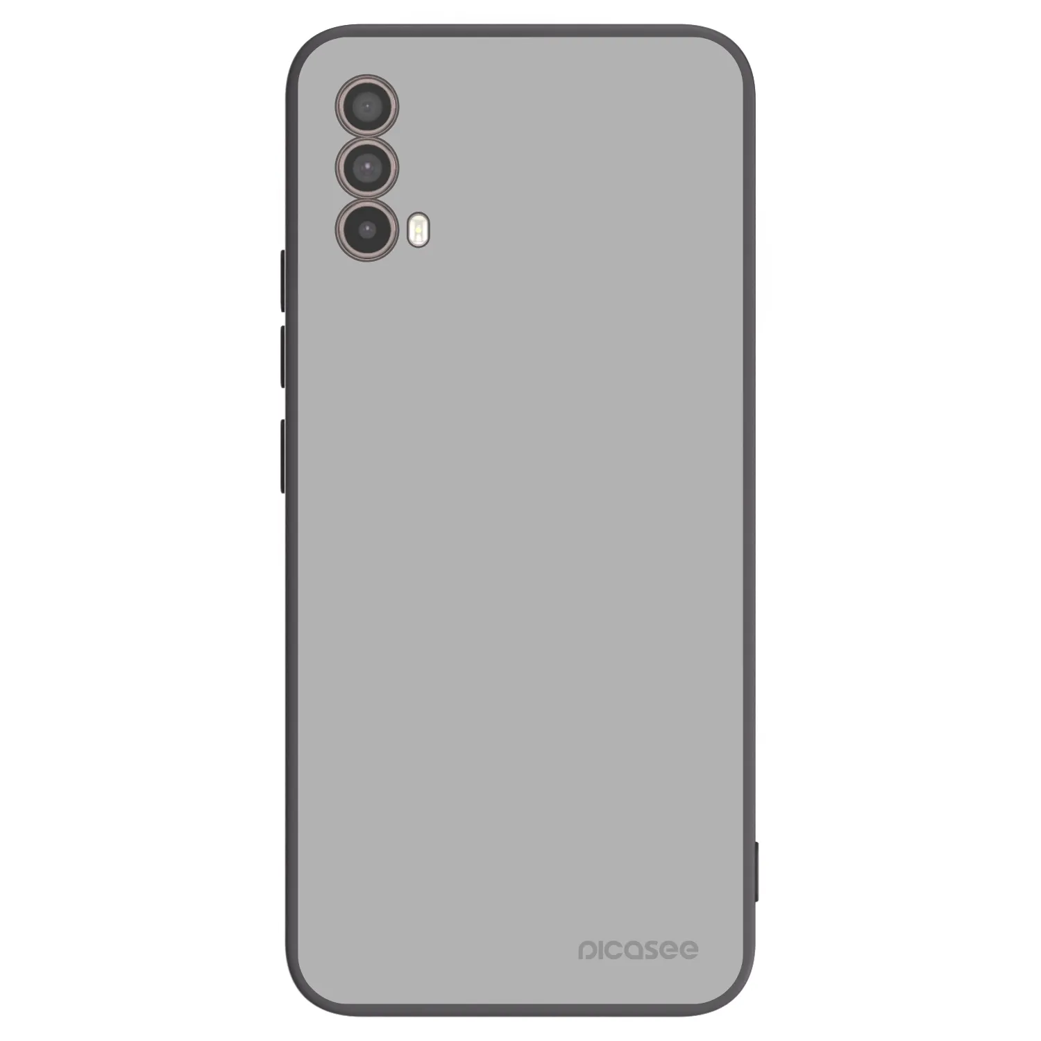 Picasee silikonski črni ovitek za Motorola Moto E40 - Stone