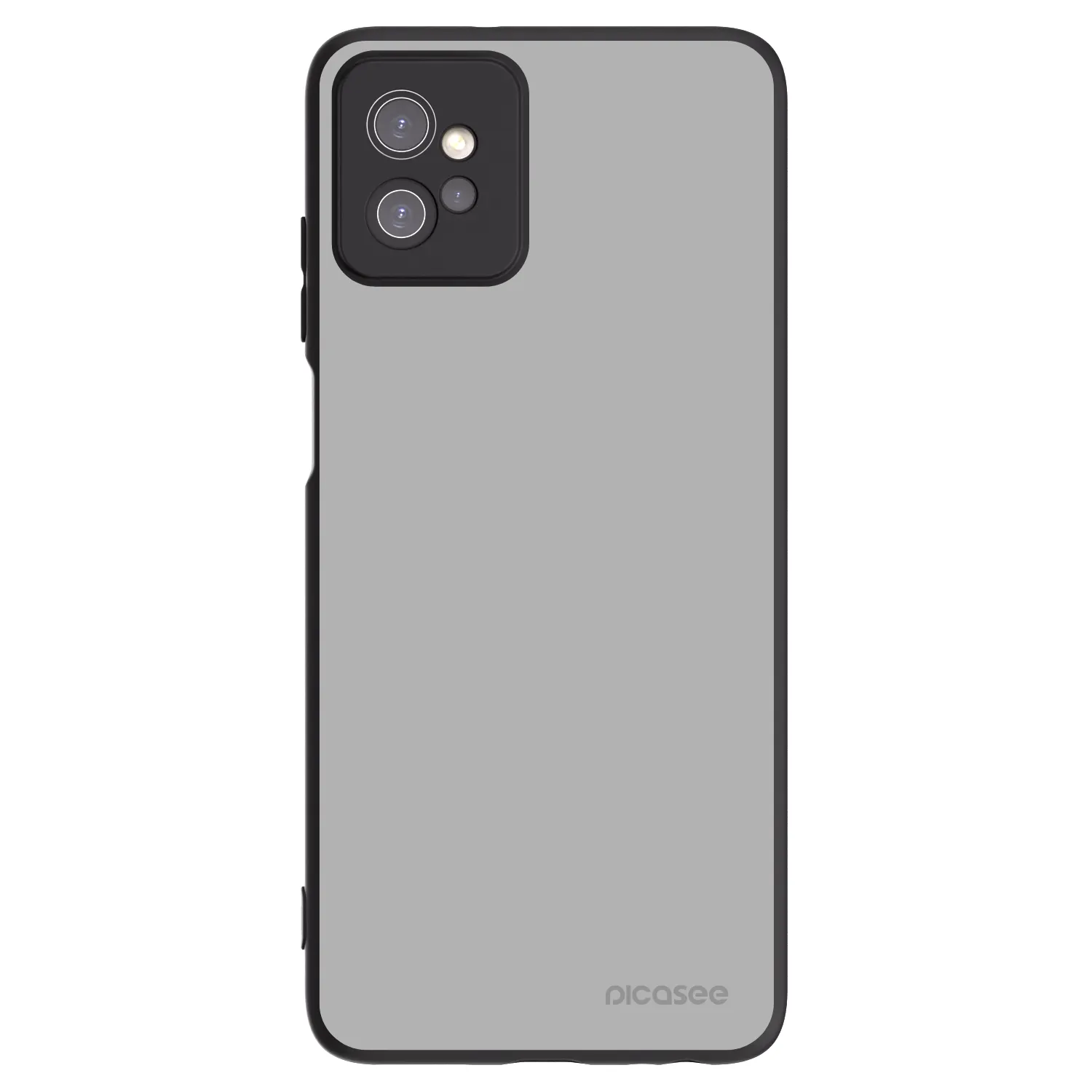Picasee silikonski črni ovitek za Motorola Moto G32 - Stone