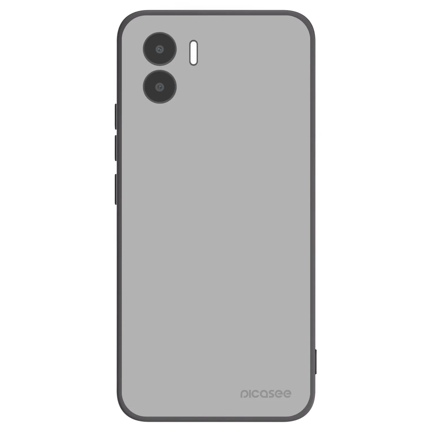 Picasee silikonski črni ovitek za Xiaomi Redmi A1 - Stone
