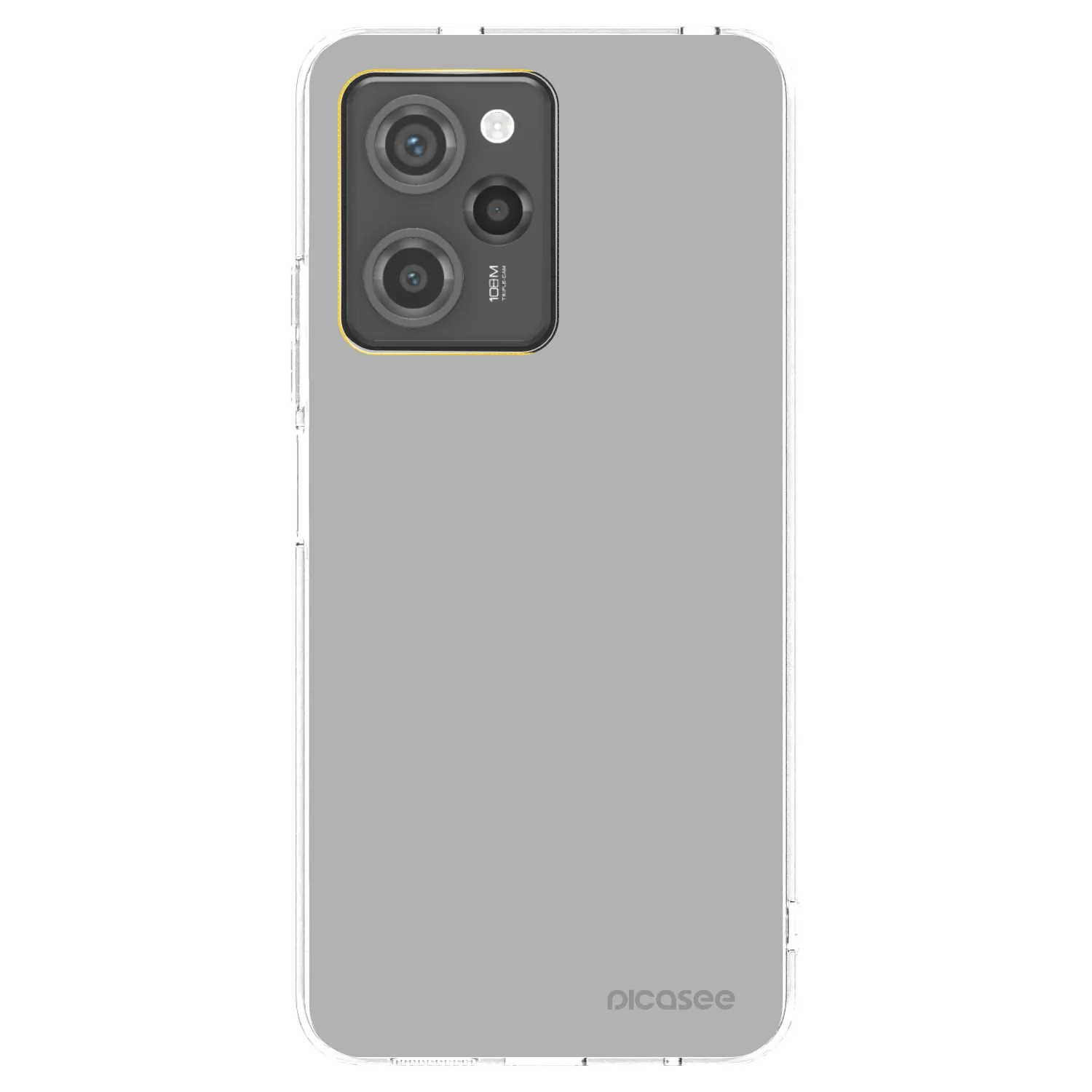 Picasee silikonski črni ovitek za Xiaomi Poco X5 Pro - Stone