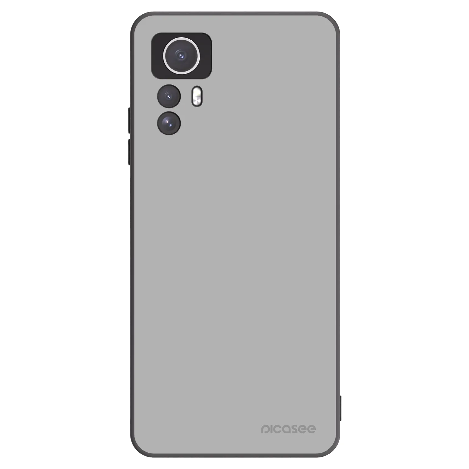 Picasee silikonski črni ovitek za Xiaomi Redmi Note 12S - Stone