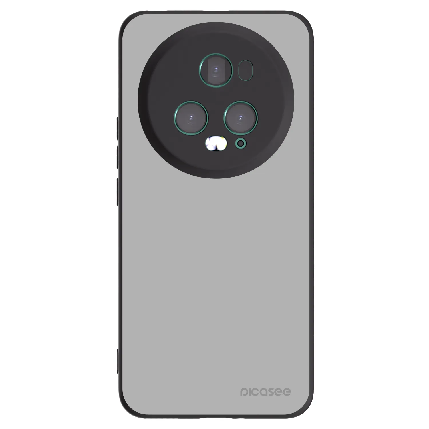 Picasee silikonski črni ovitek za Honor Magic5 Pro - Stone