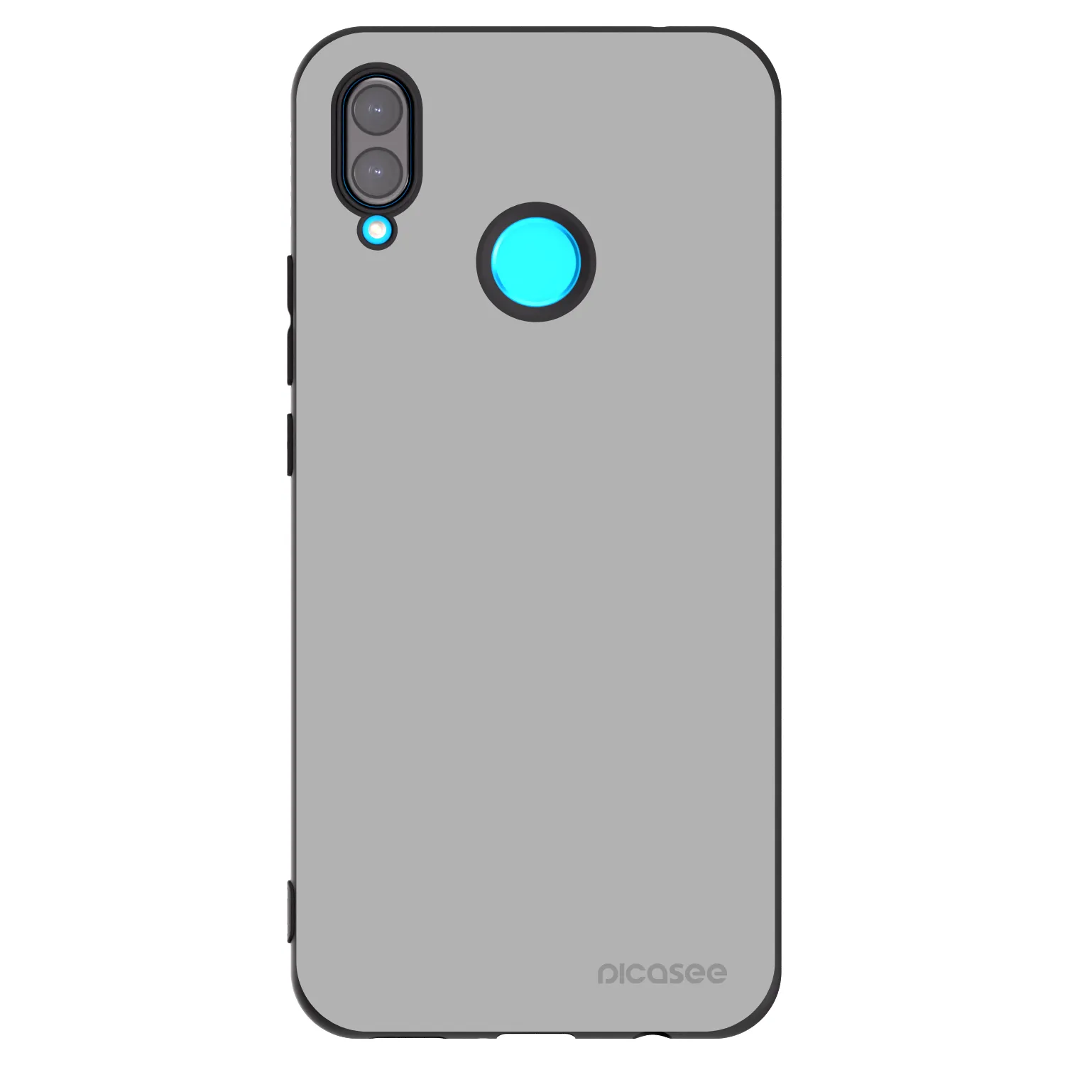 Picasee silikonski črni ovitek za Huawei Nova 3 - Stone