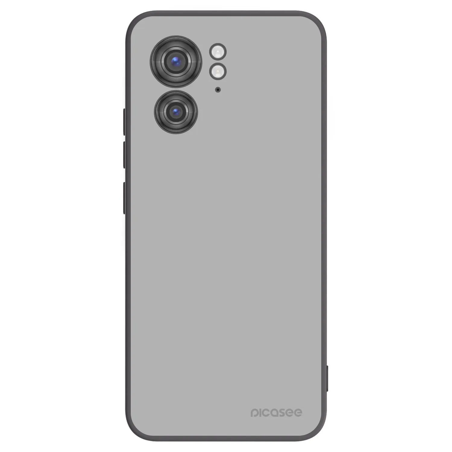 Picasee silikonski črni ovitek za Motorola Edge 40 - Stone