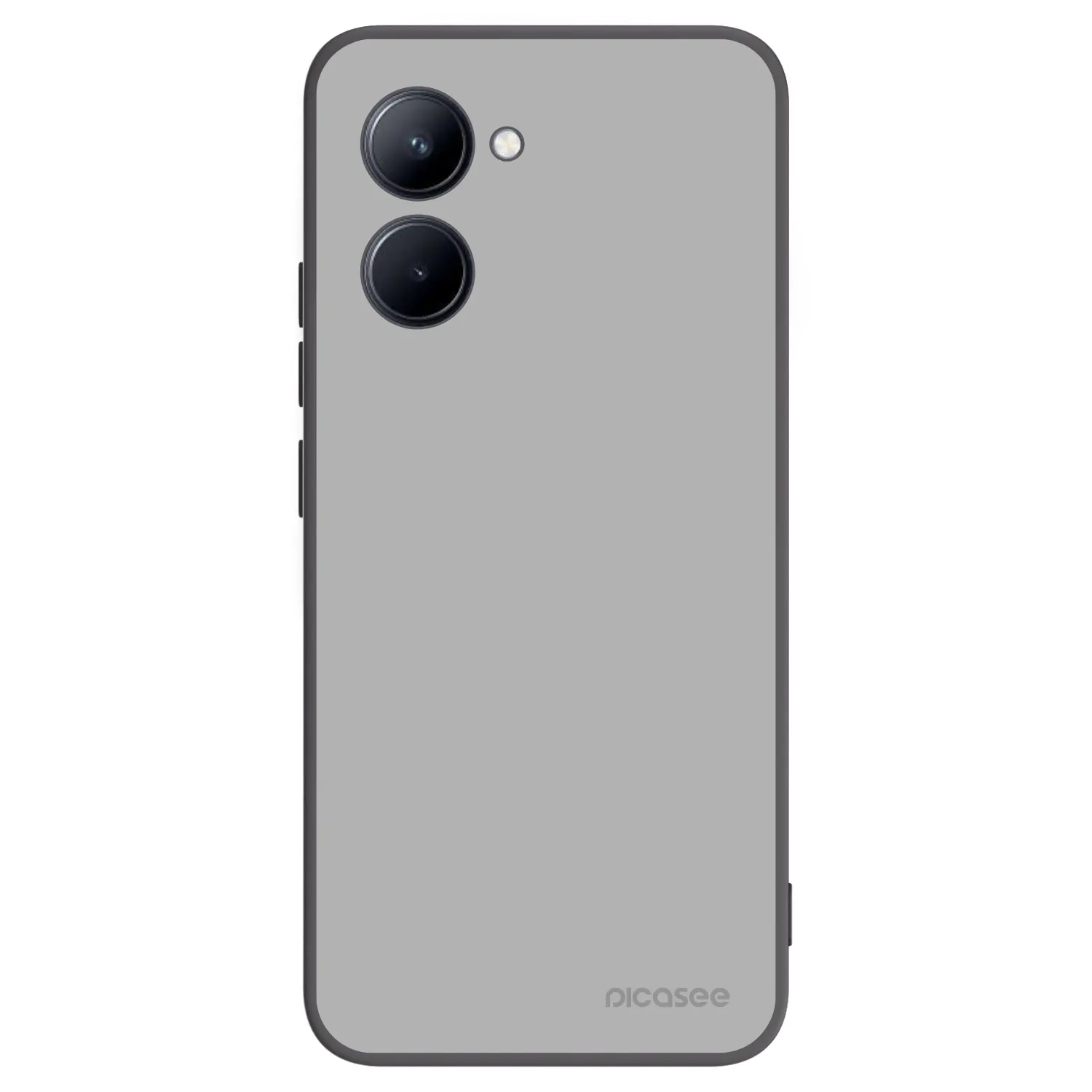 Picasee silikonski črni ovitek za Realme C33 (2023) - Stone