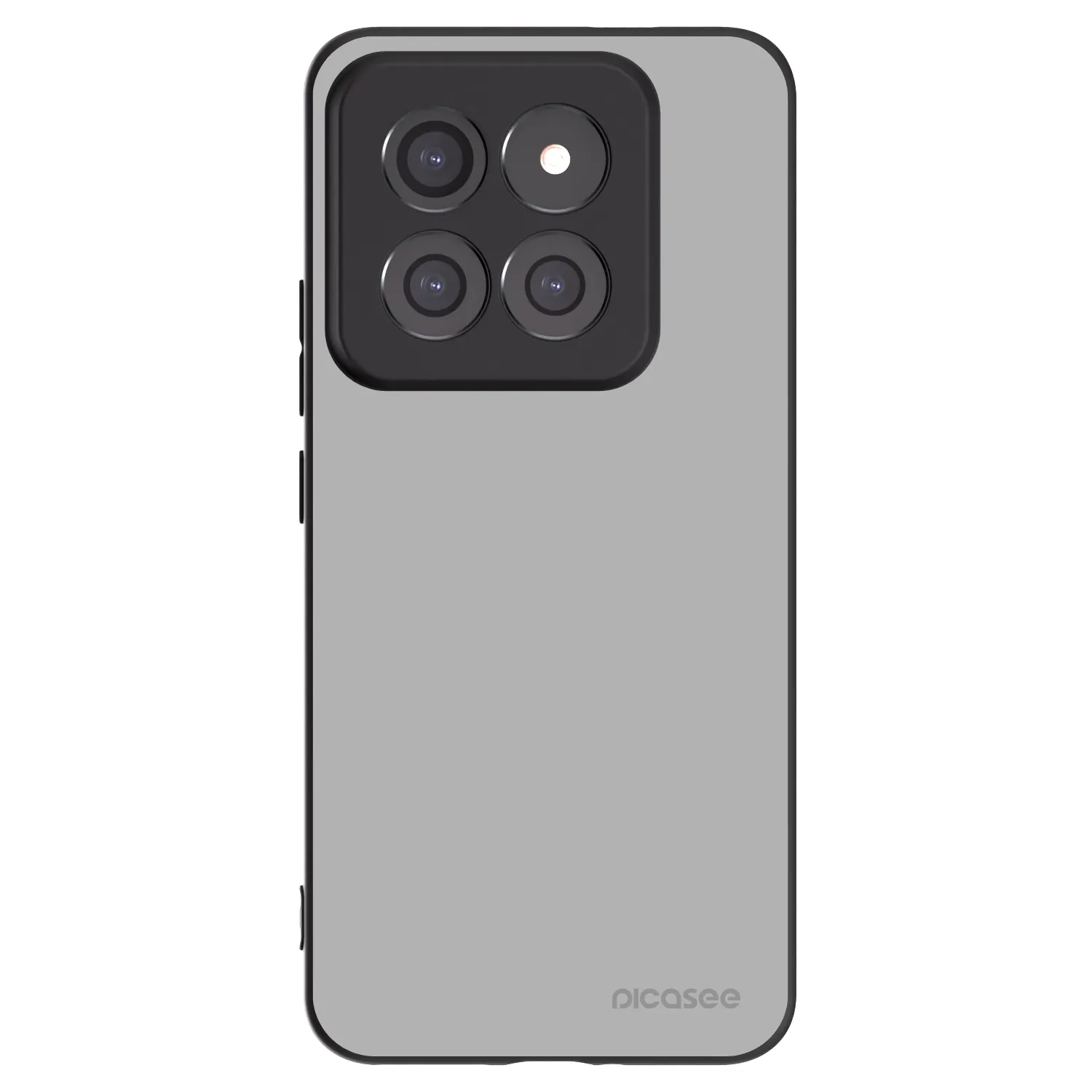 Picasee silikonski črni ovitek za Xiaomi 14 Pro - Stone