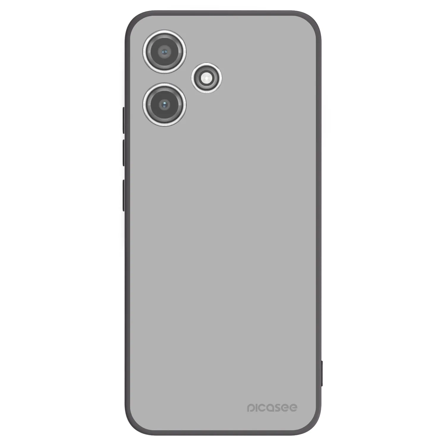 Picasee silikonski črni ovitek za Xiaomi Redmi 12 5G - Stone