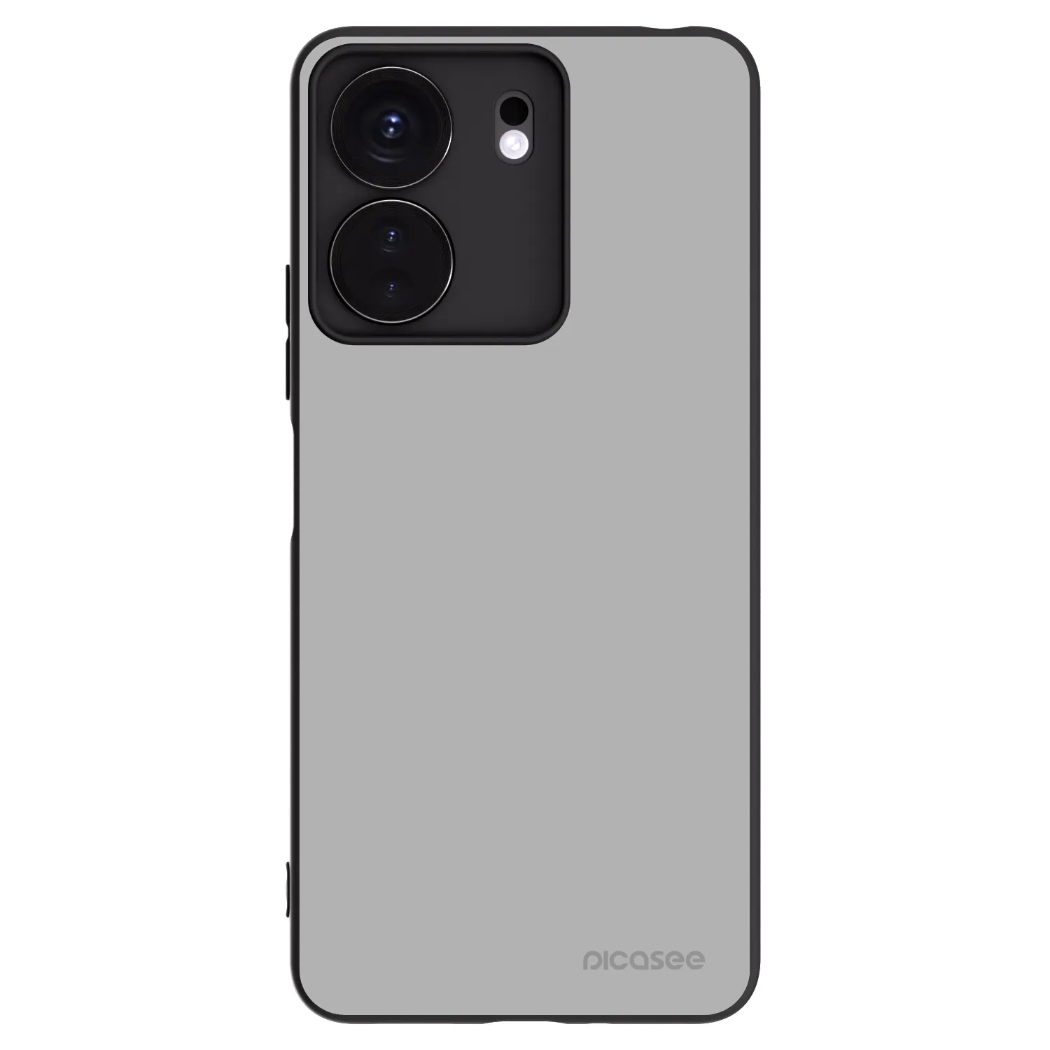 Picasee silikonski črni ovitek za Xiaomi Redmi 13C 4G - Stone