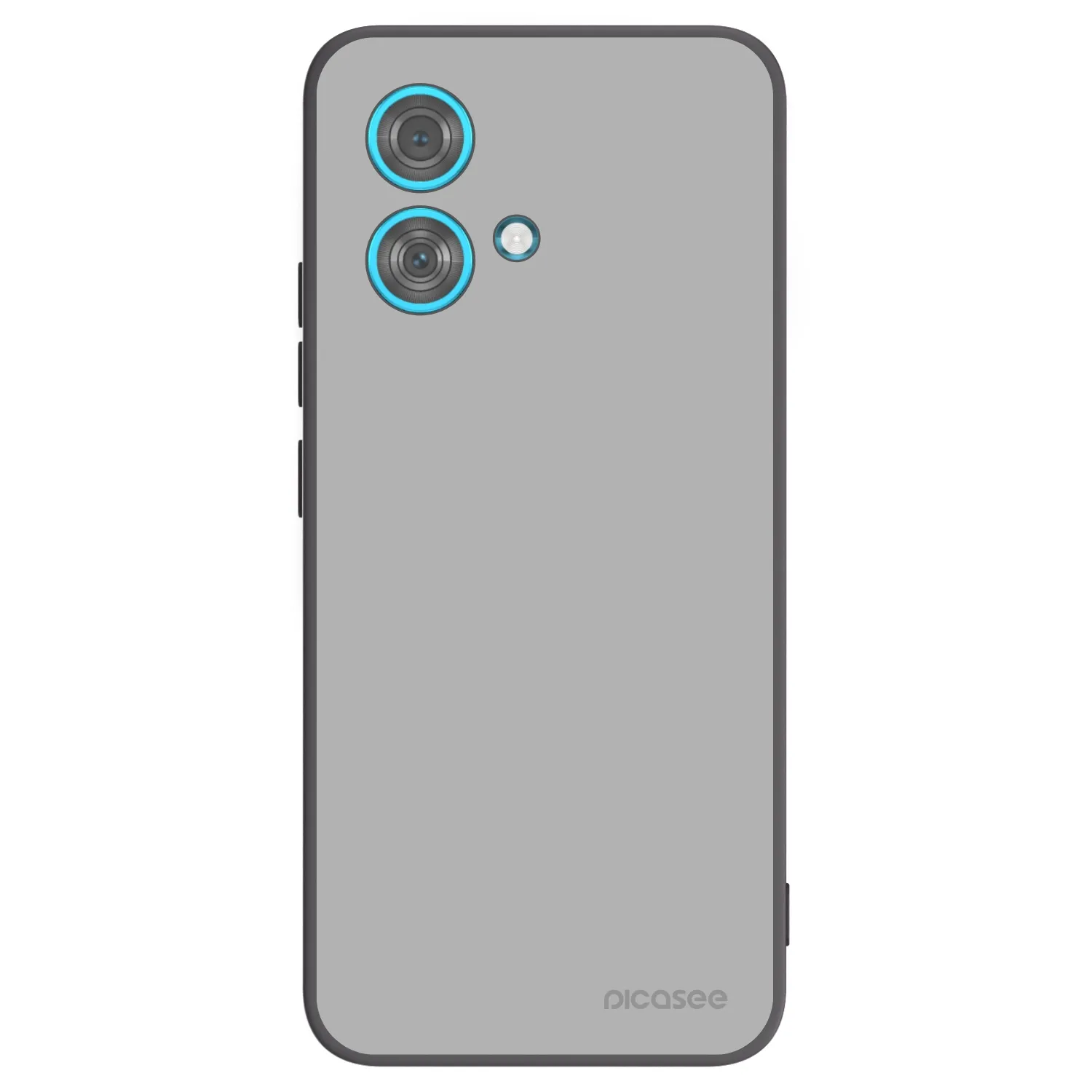 Picasee silikonski črni ovitek za Motorola Edge 40 Neo - Stone