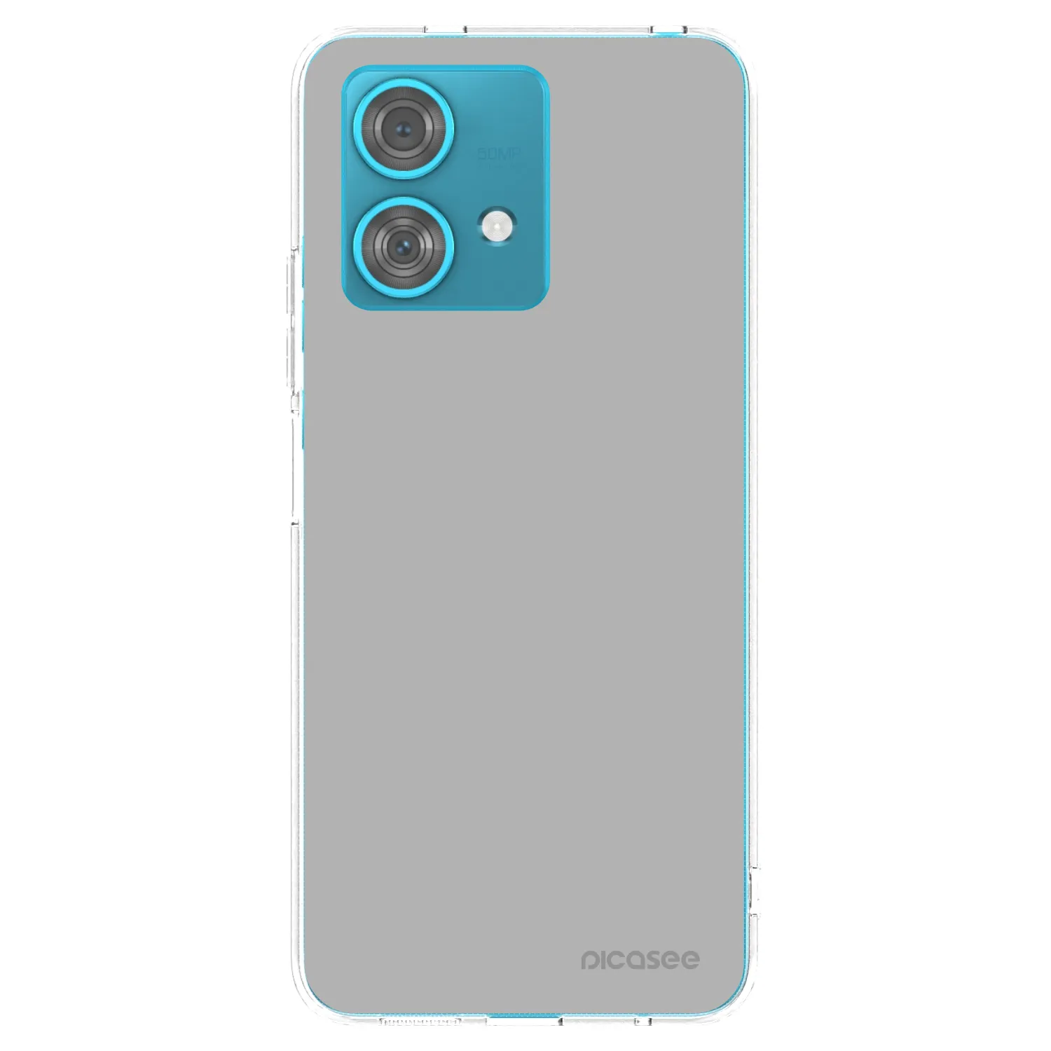 Picasee silikonski prozorni ovitek za Motorola Edge 40 Neo - Stone