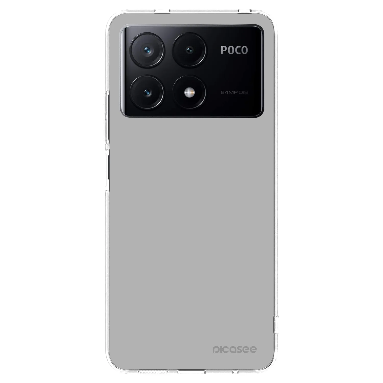Picasee silikonski prozorni ovitek za Xiaomi Poco X6 Pro - Stone