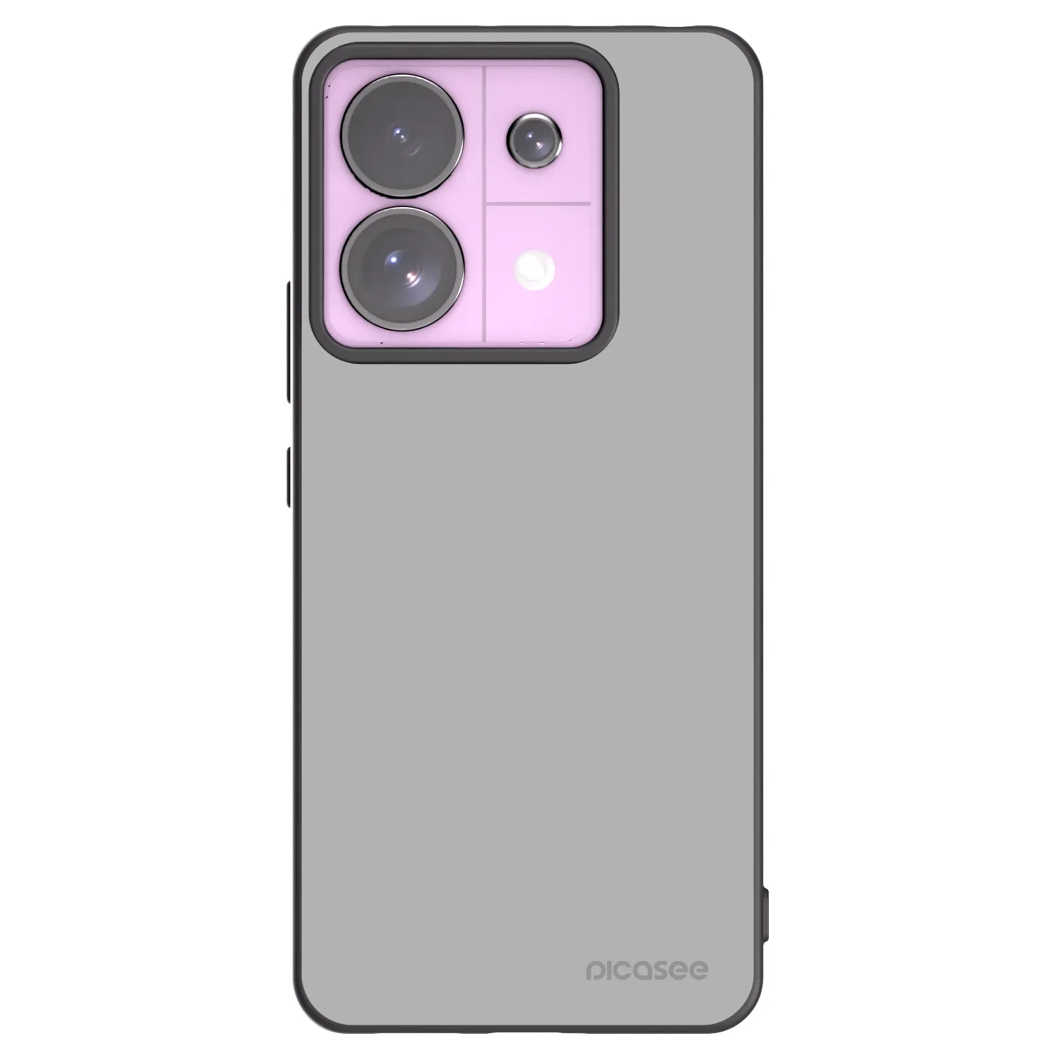 Picasee silikonski črni ovitek za Xiaomi Redmi Note 13 Pro 5G - Stone