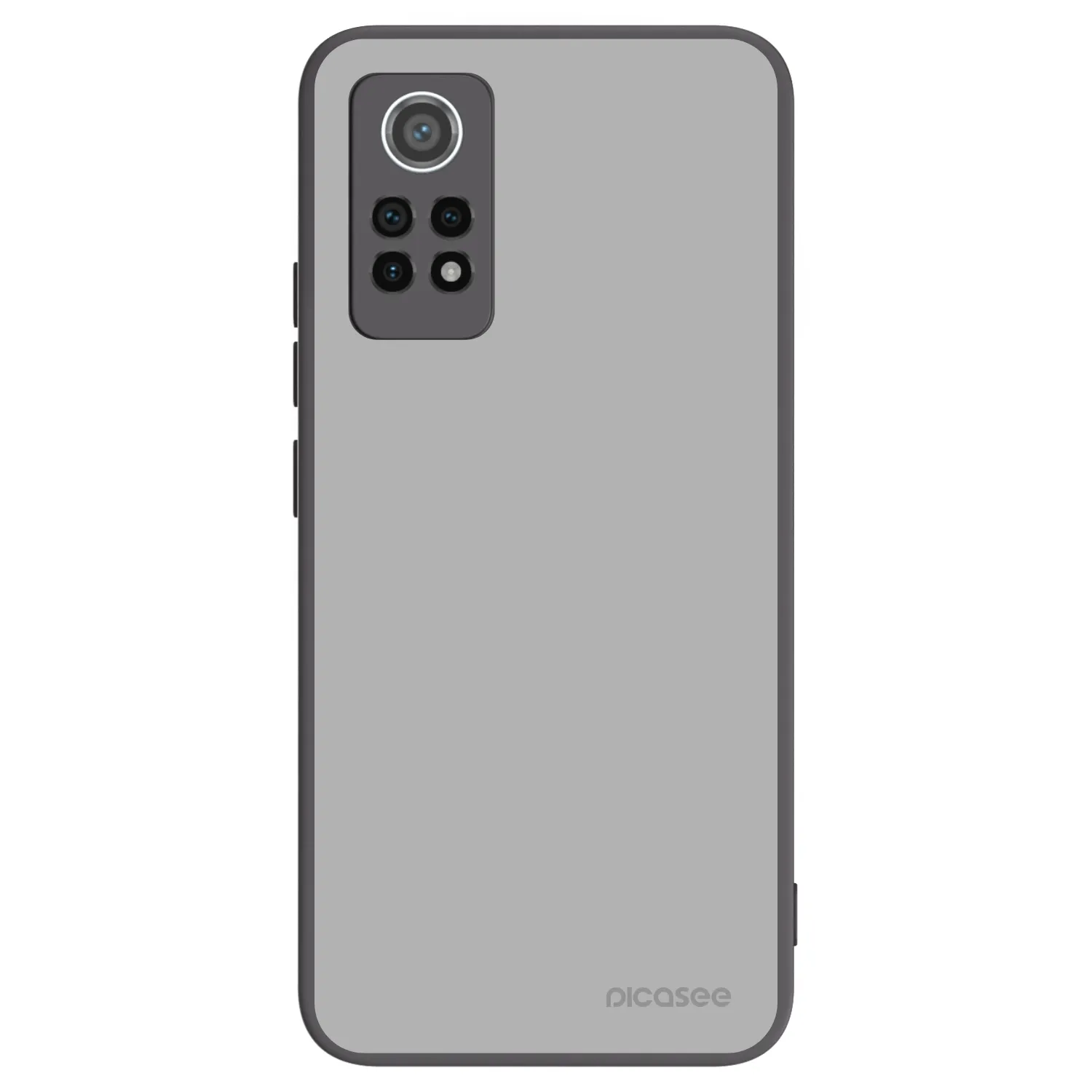 Picasee silikonski črni ovitek za Xiaomi Redmi Note 12 Pro 4G - Stone