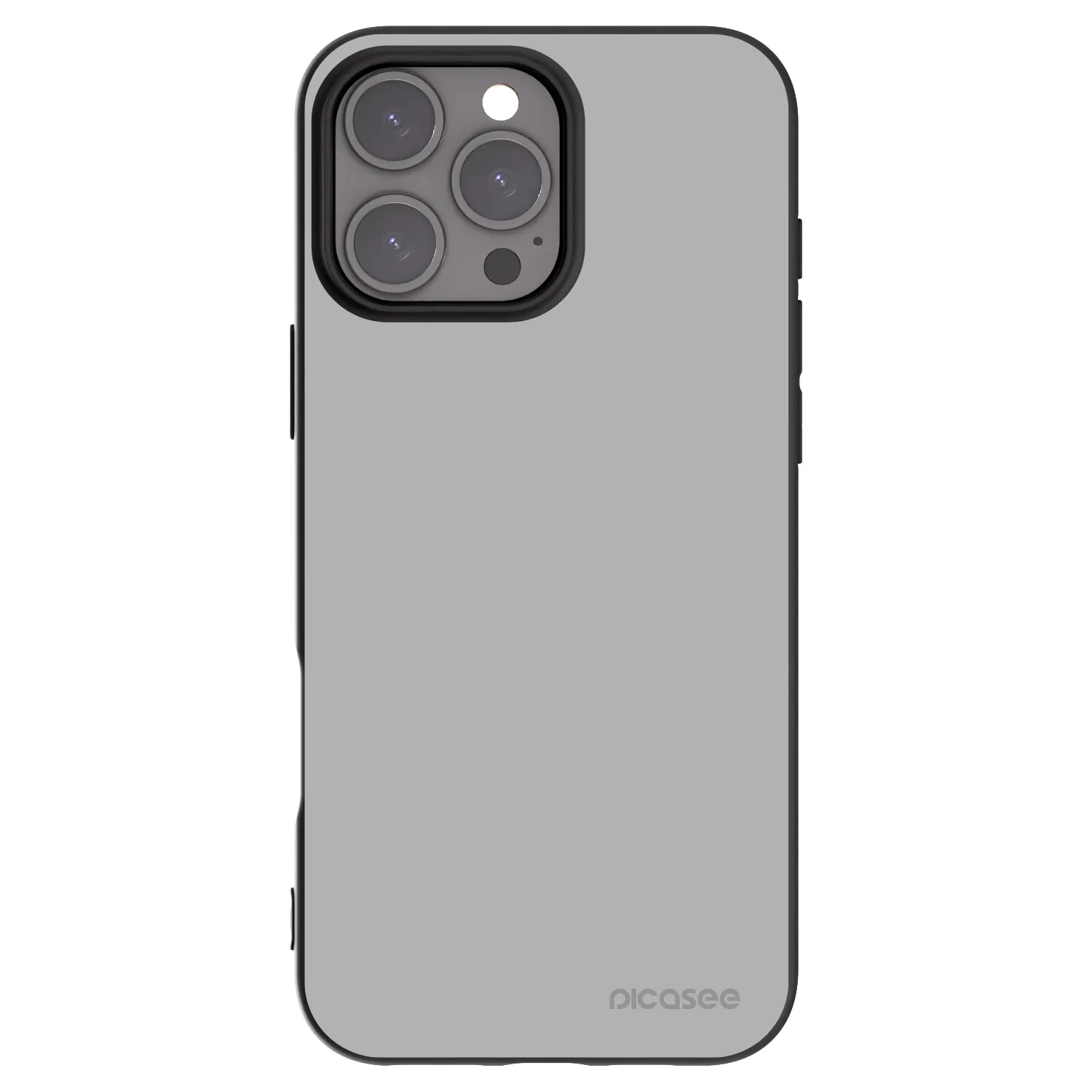Picasee silikonski črni ovitek za Apple iPhone 16 Pro Max - Stone