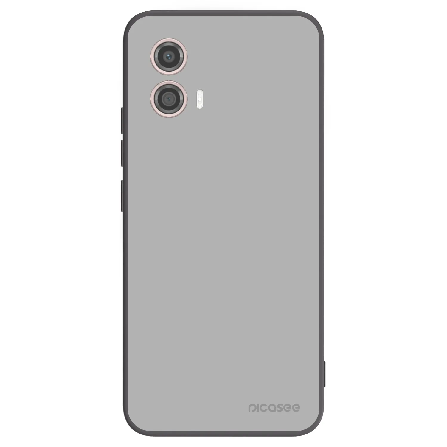Picasee silikonski črni ovitek za Motorola Moto G53 5G - Stone