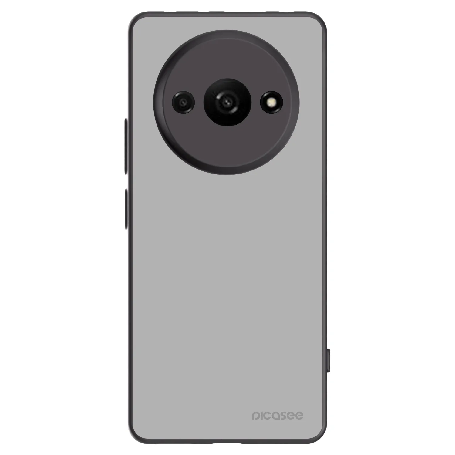Picasee silikonski črni ovitek za Xiaomi Redmi A3 - Stone