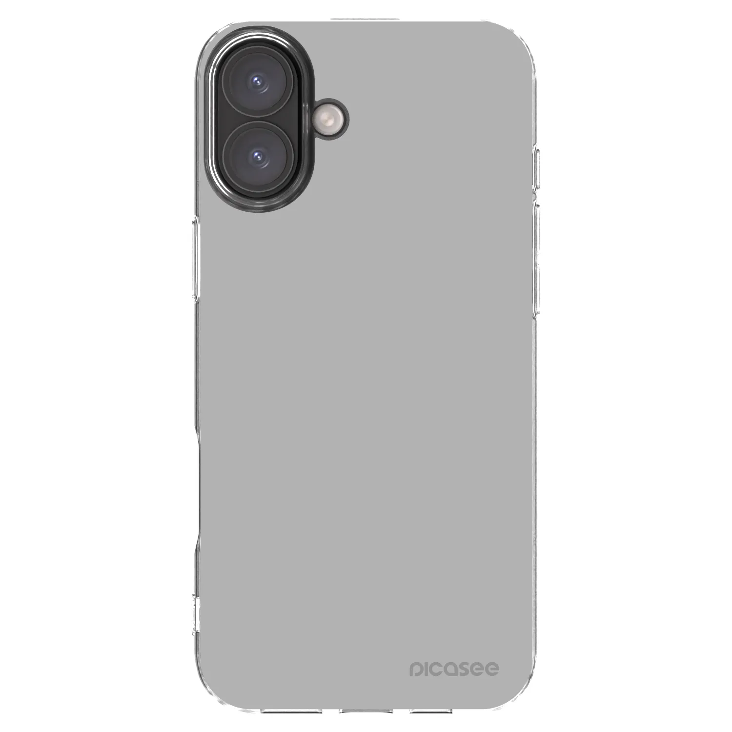 Picasee silikonski prozorni ovitek za Apple iPhone 16 Plus - Stone