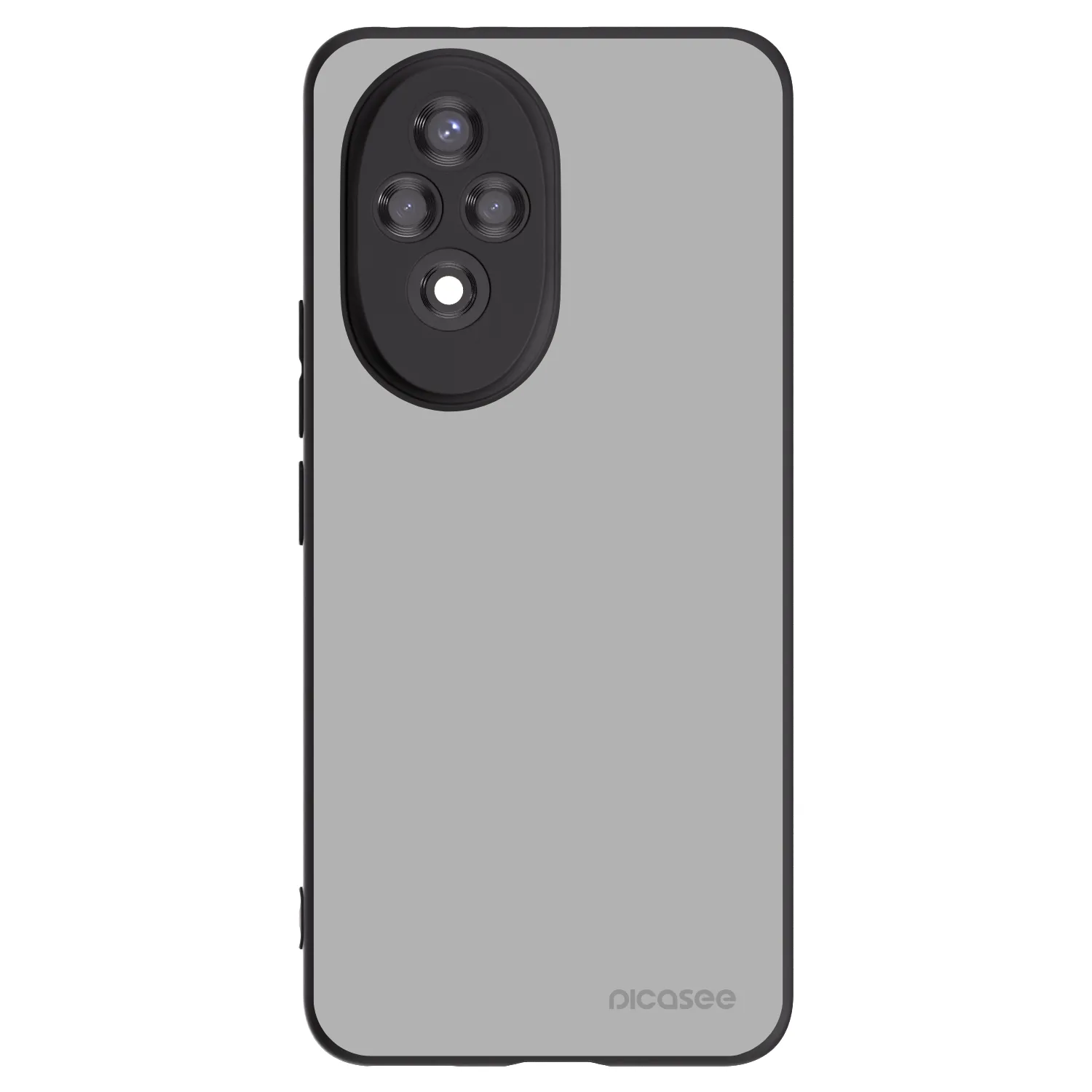 Picasee silikonski črni ovitek za Honor 200 Pro 5G - Stone