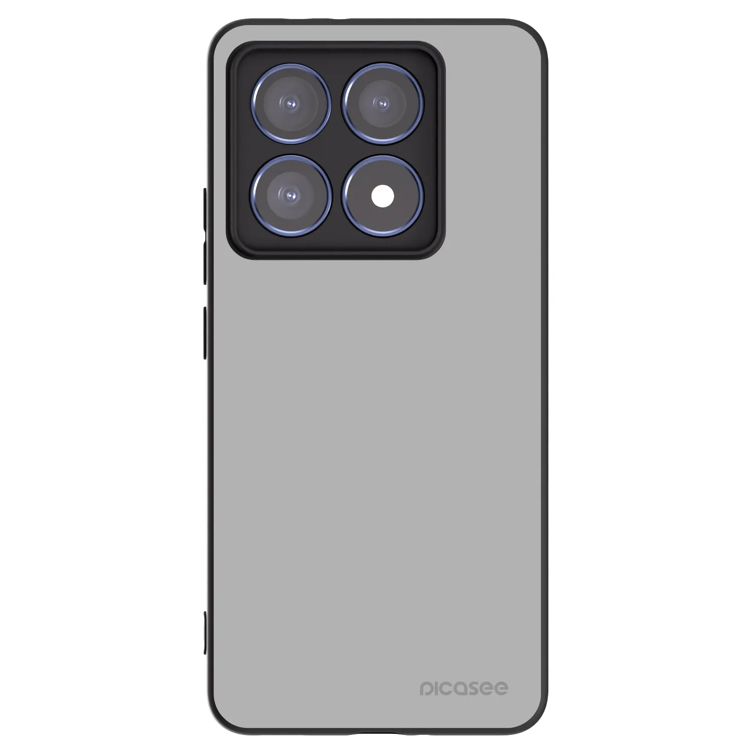 Picasee silikonski črni ovitek za Xiaomi 14T Pro - Stone
