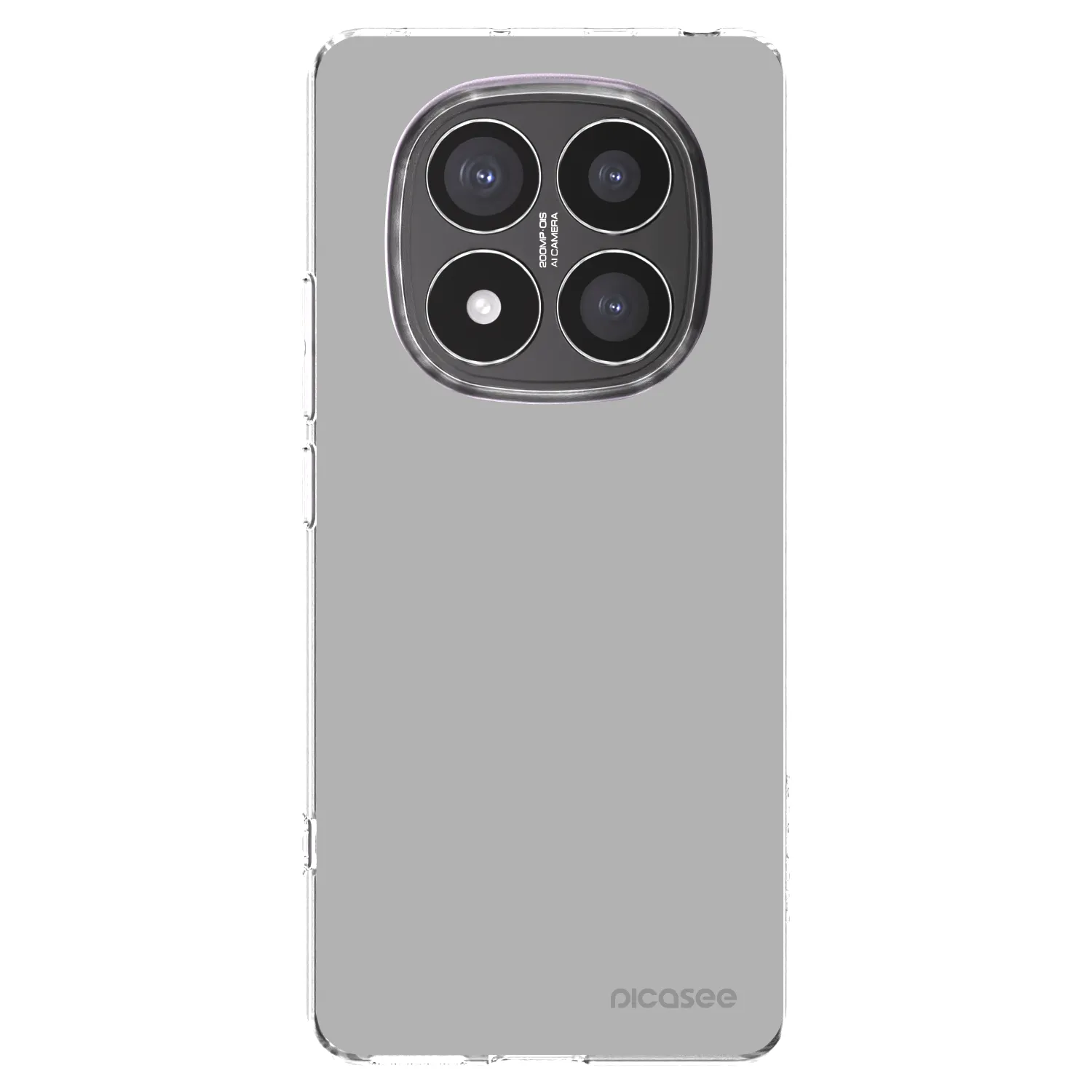 Picasee silikonski prozorni ovitek za Xiaomi Redmi Note 14 Pro+ 5G - Stone