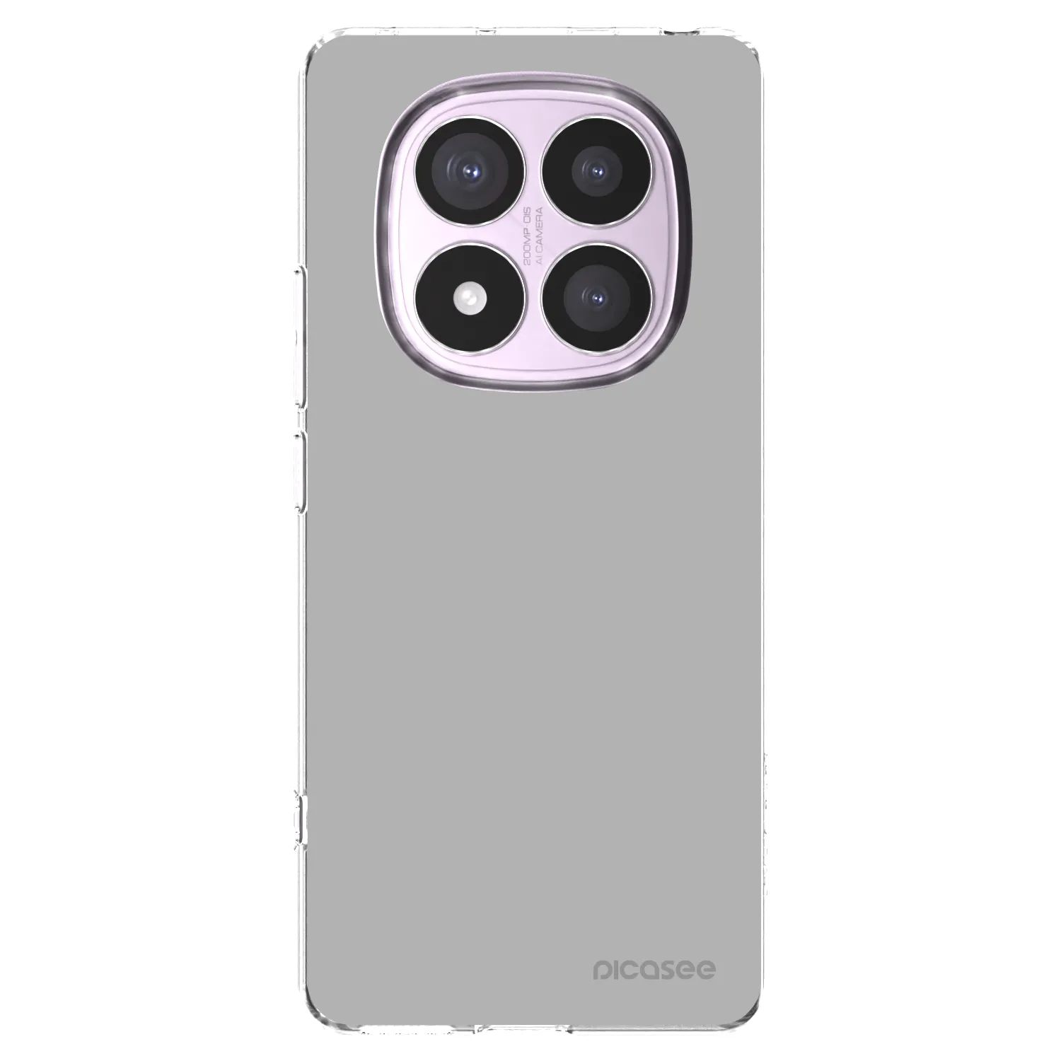 Picasee silikonski prozorni ovitek za Xiaomi Redmi Note 14 Pro 5G - Stone