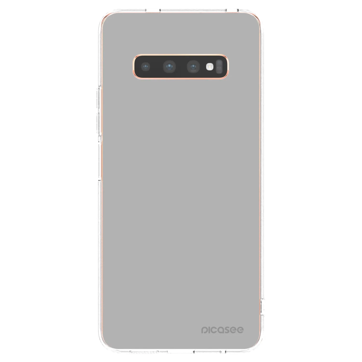 Picasee silikonski prozorni ovitek za Samsung Galaxy S10 Plus G975 - Stone