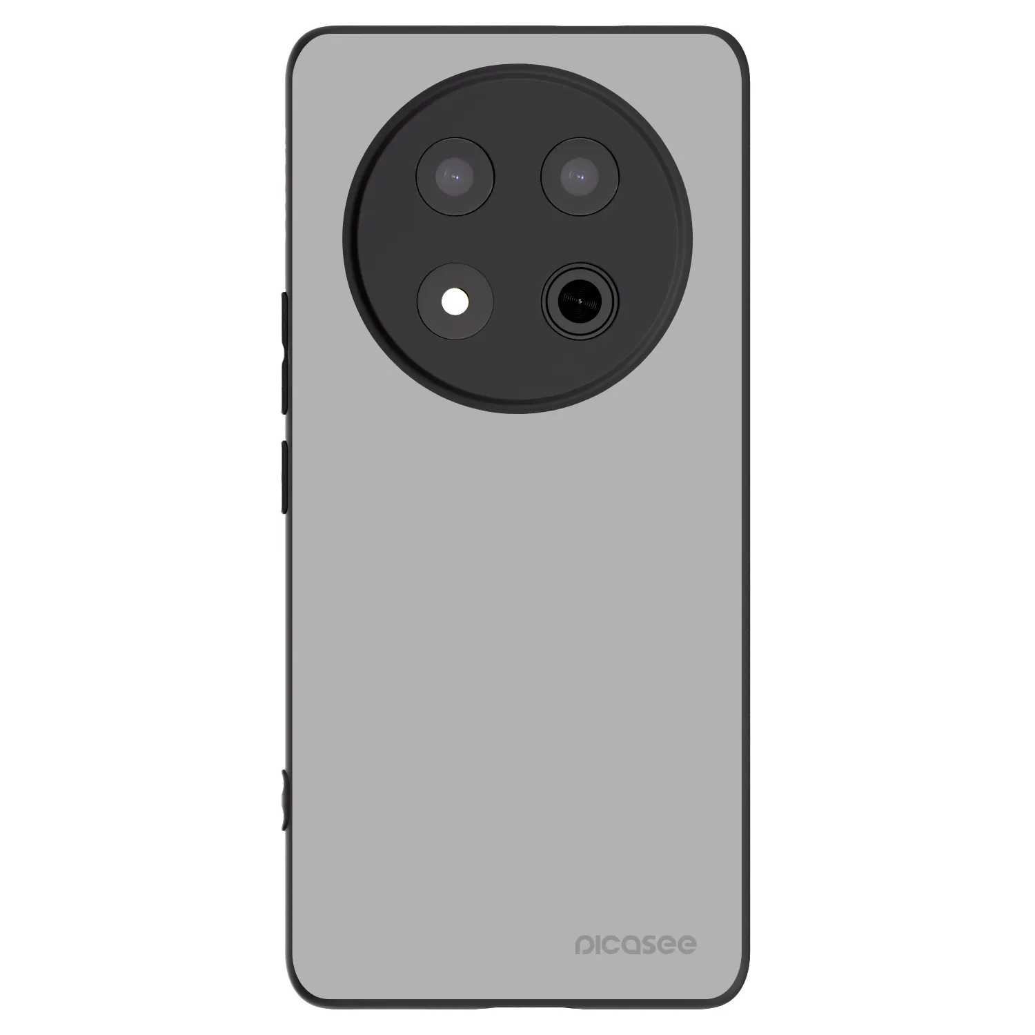 Picasee silikonski črni ovitek za Honor Magic7 Lite 5G - Stone