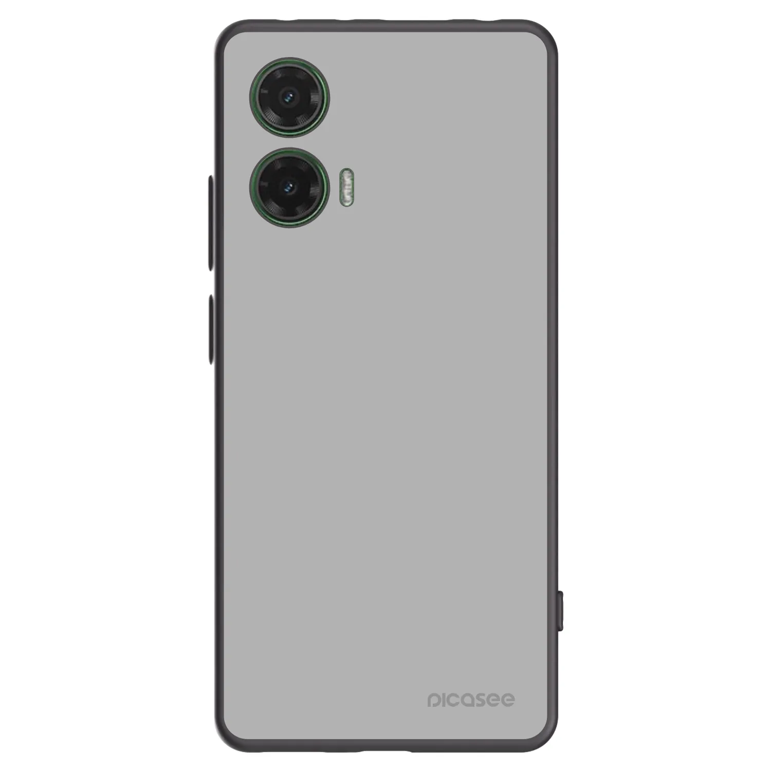 Picasee silikonski črni ovitek za Motorola Moto G35 5G - Stone