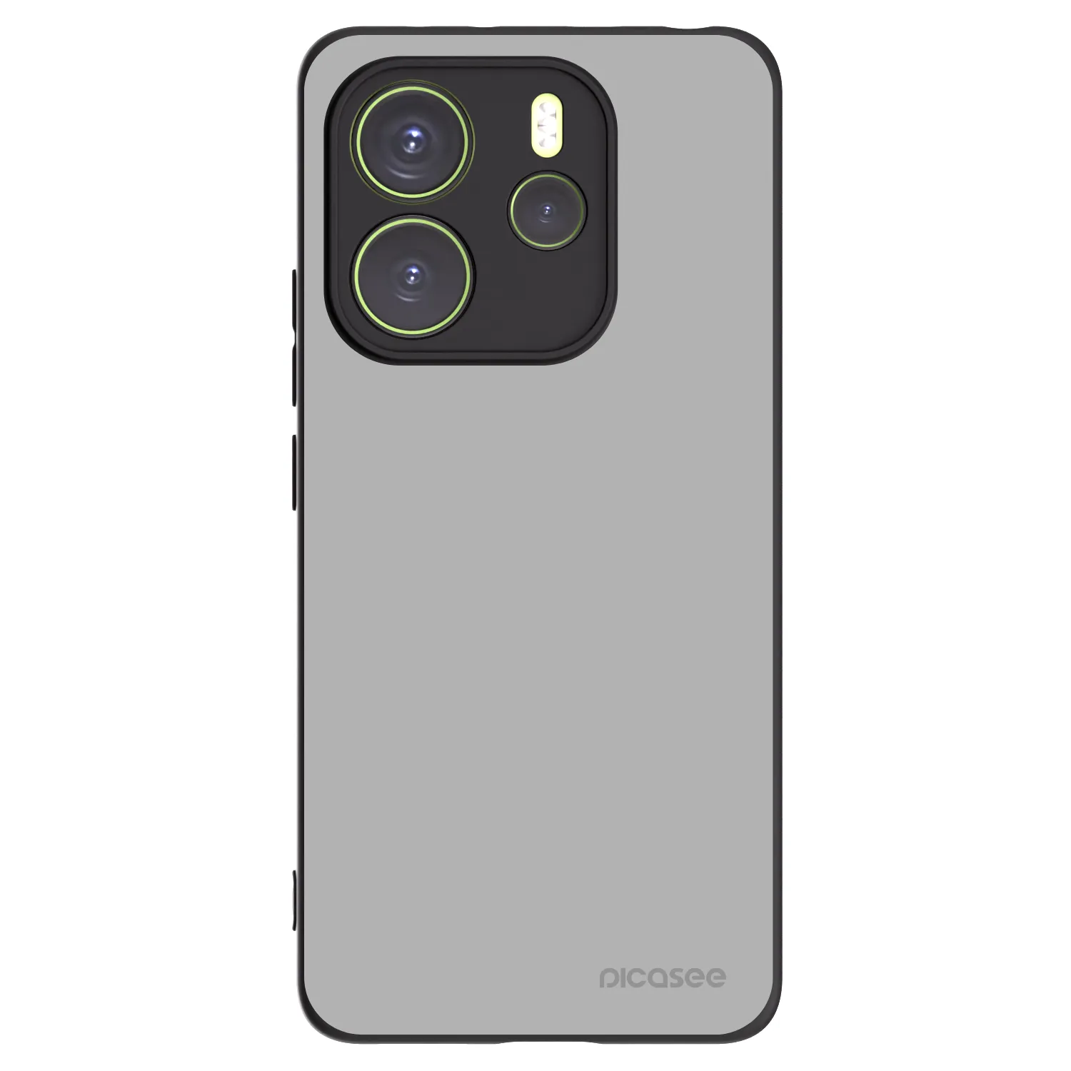 Picasee silikonski črni ovitek za Xiaomi Redmi Note 14 4G - Stone