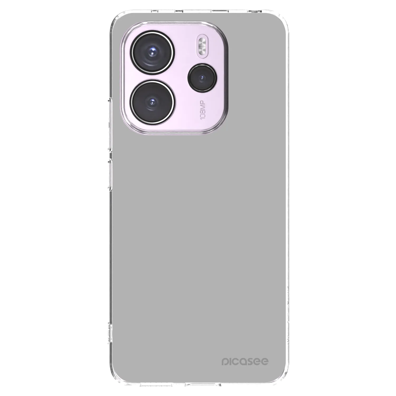 Picasee silikonski prozorni ovitek za Xiaomi Redmi Note 14 4G - Stone
