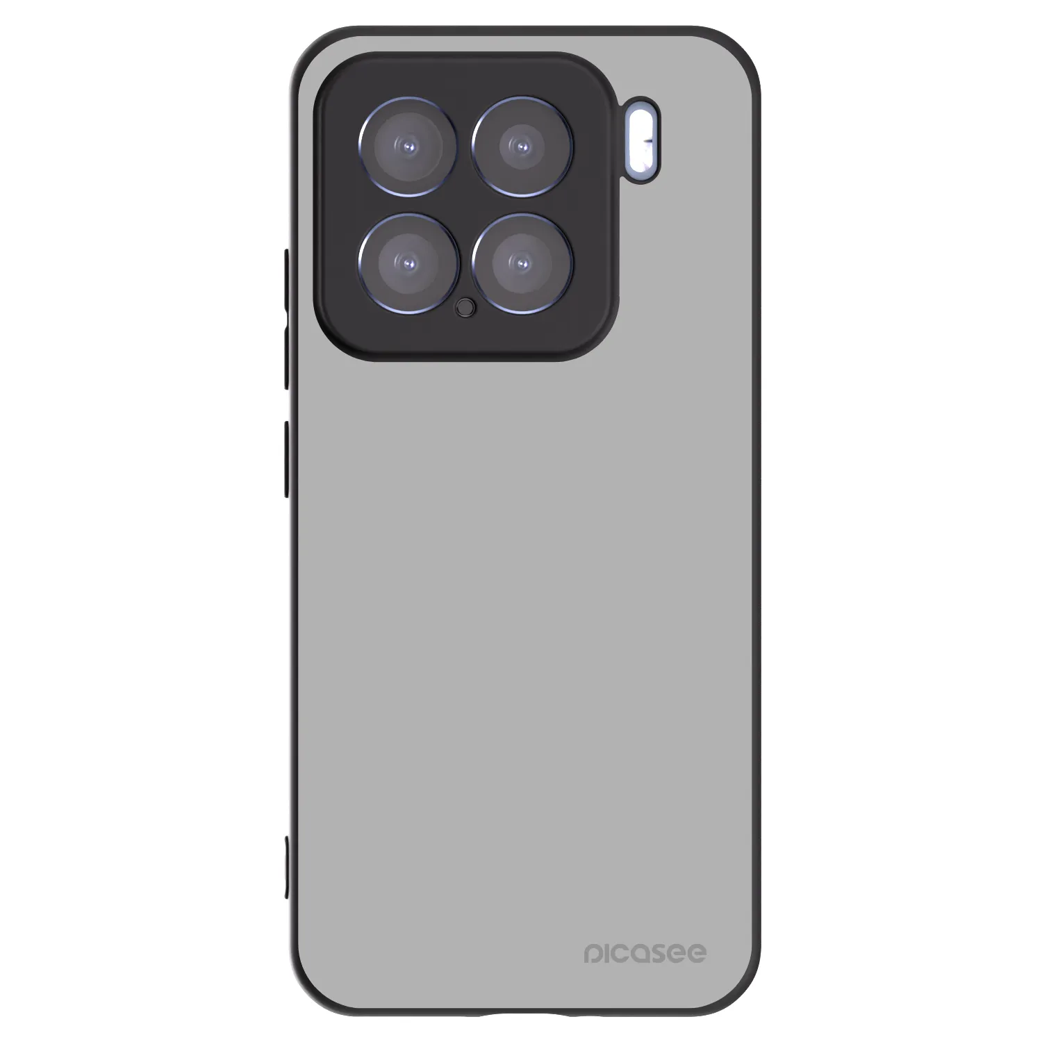 Picasee silikonski črni ovitek za Xiaomi 15 - Stone