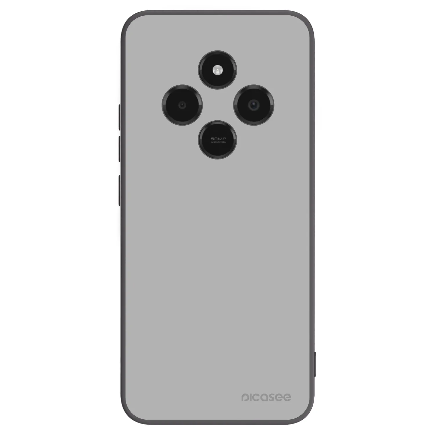 Picasee silikonski črni ovitek za Xiaomi Poco C75 - Stone